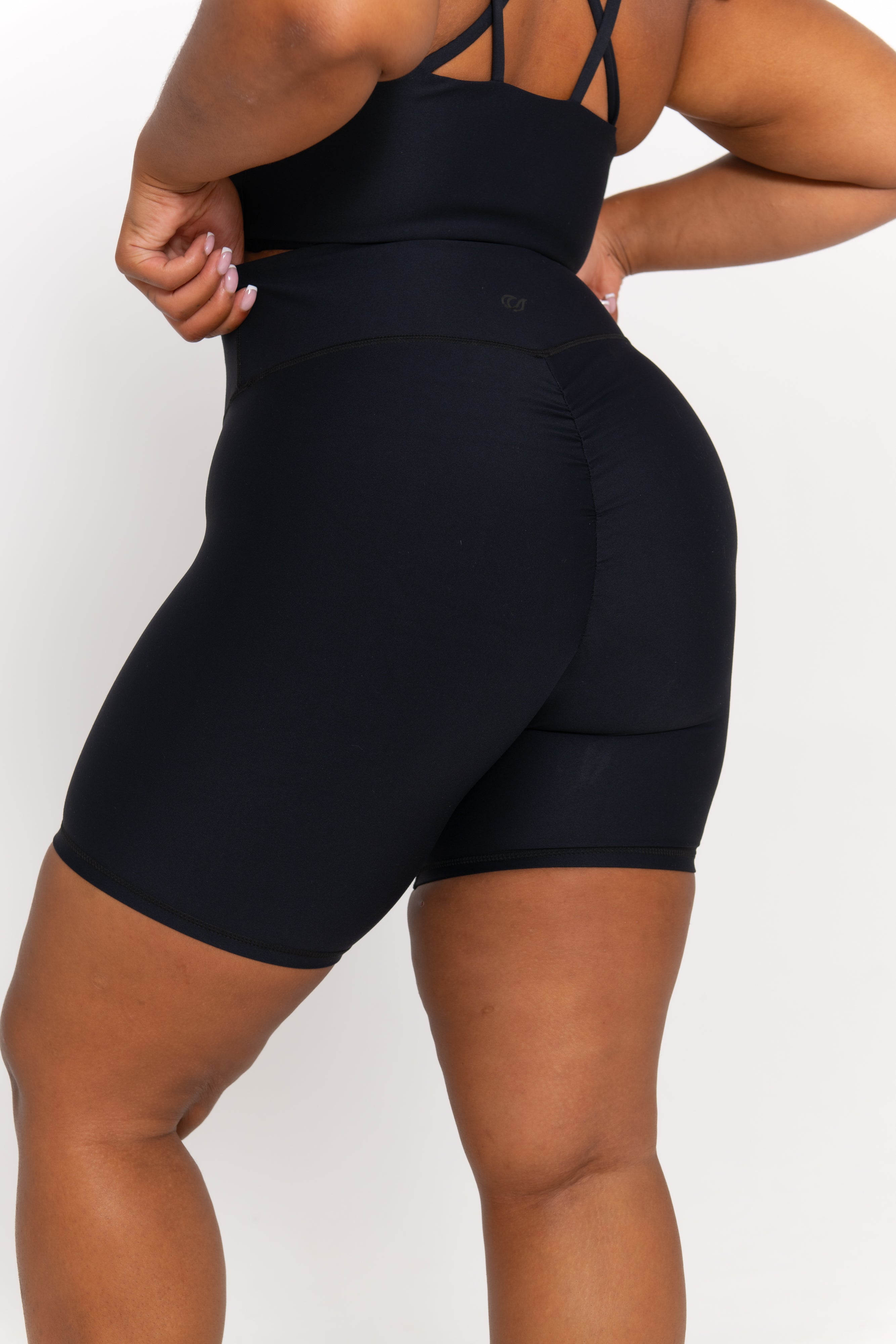 Valentina Bike Shorts - Black
