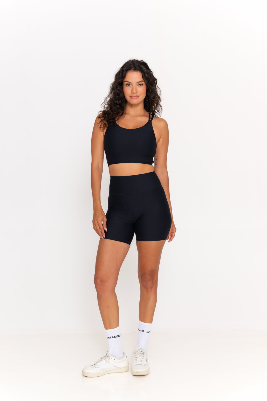 Valentina Bike Shorts - Black