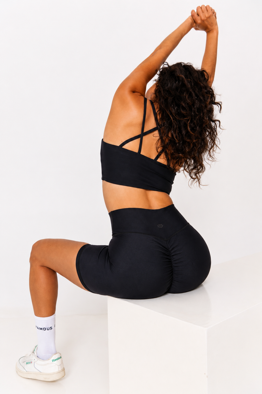 Valentina Bike Shorts - Black