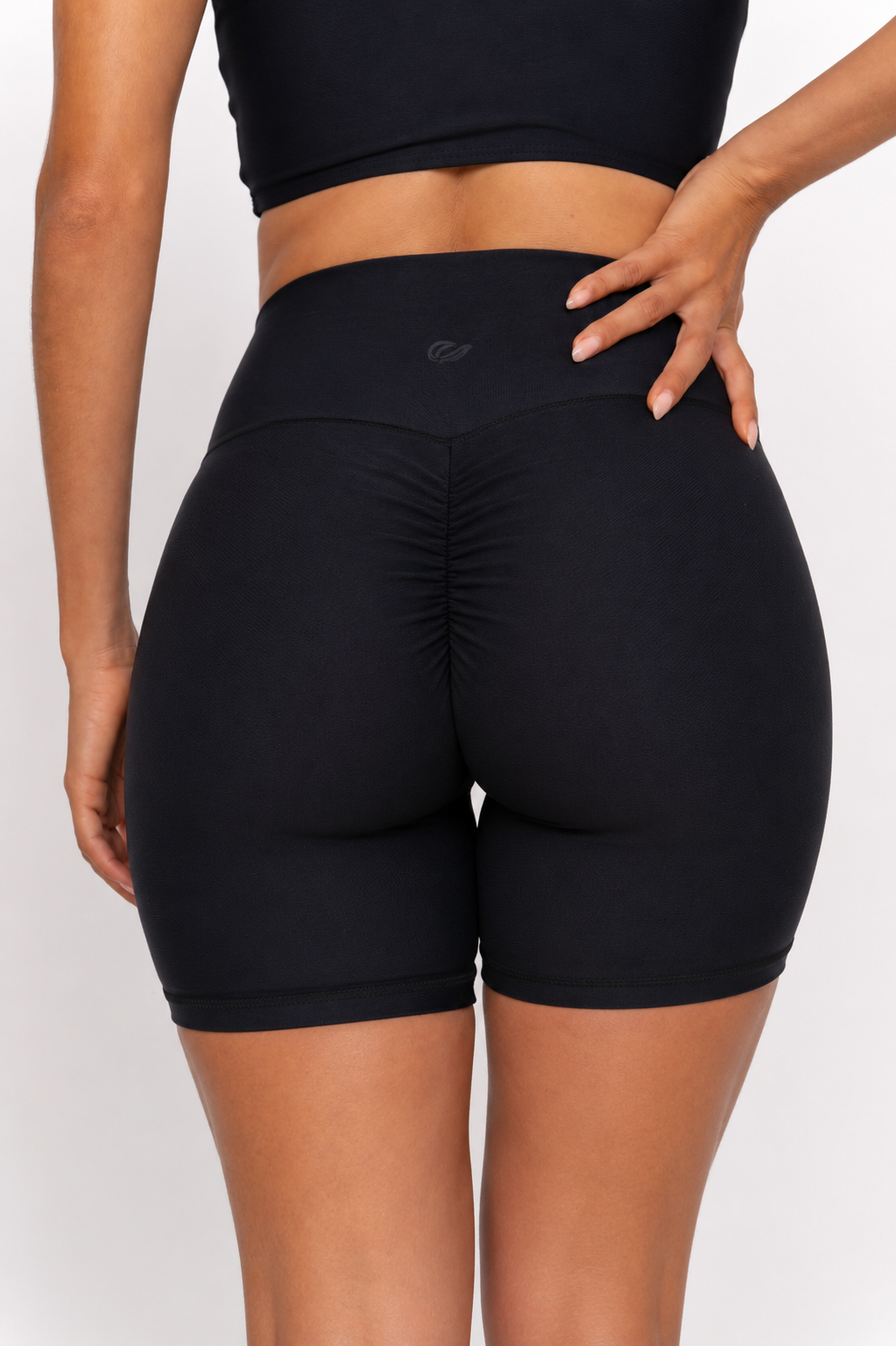 Valentina Bike Shorts - Black