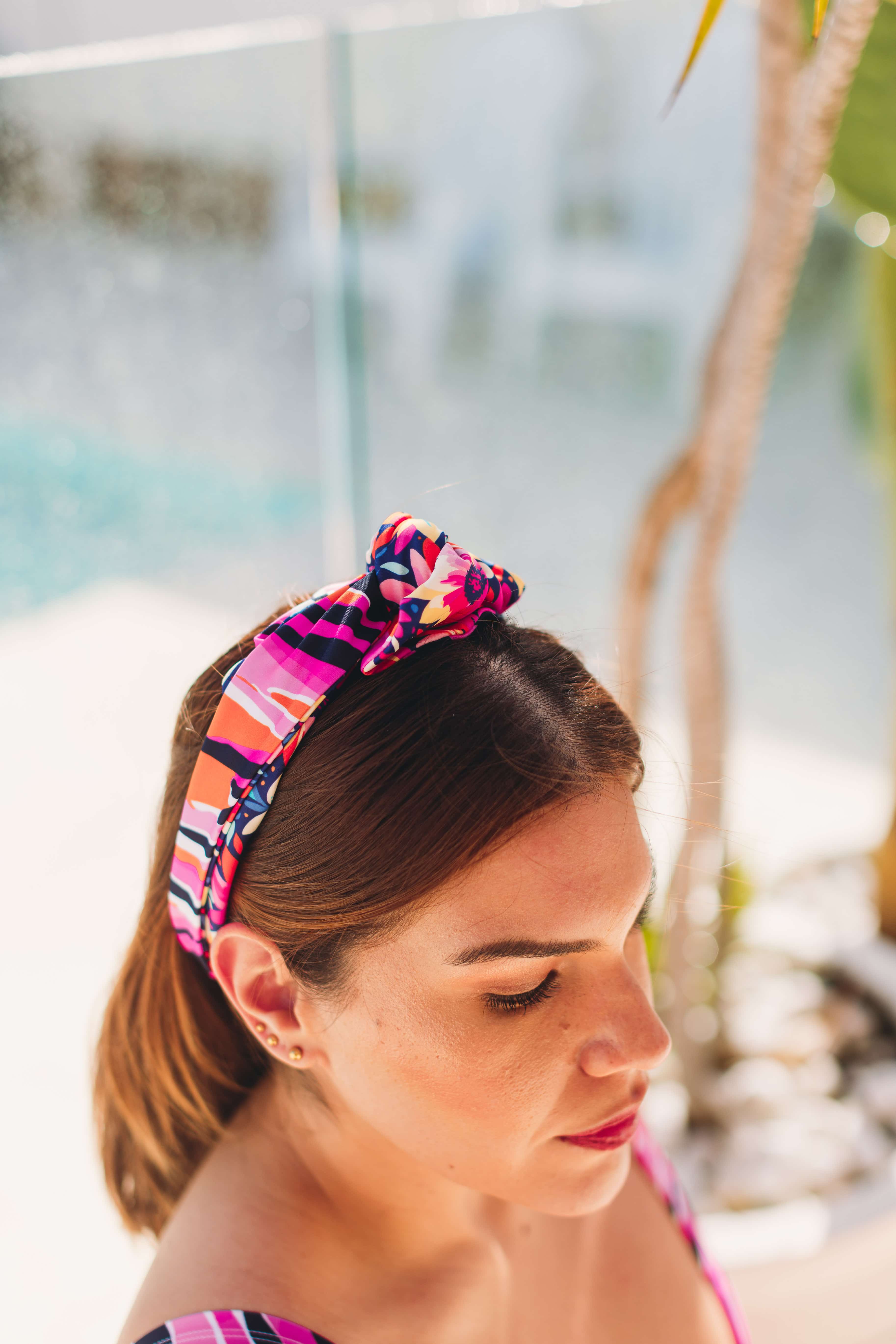 Mini Carmen Headband Final Sale - Floral Tang