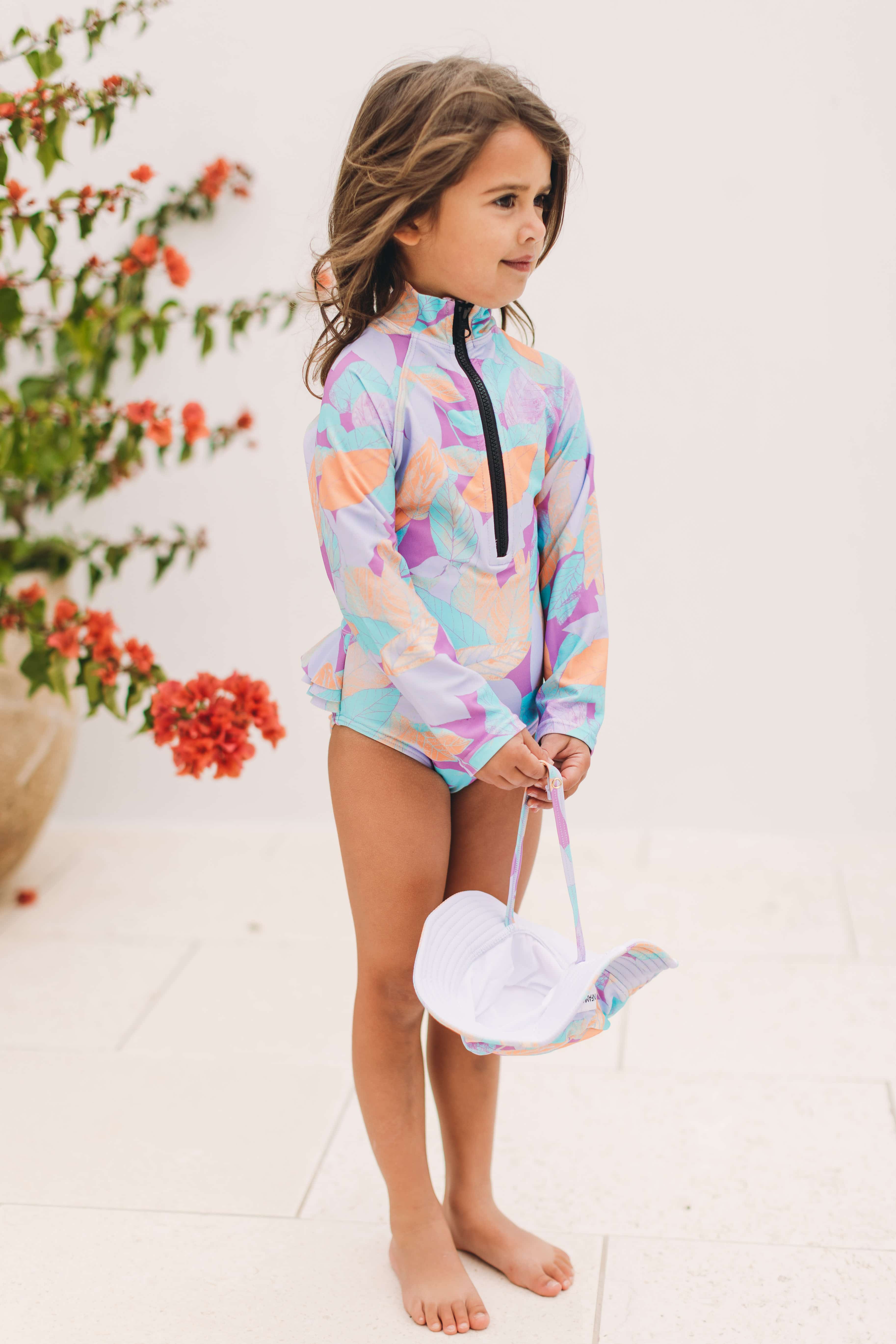 Mini Blake Surfsuit  FINAL SALE -  Pretty Petal