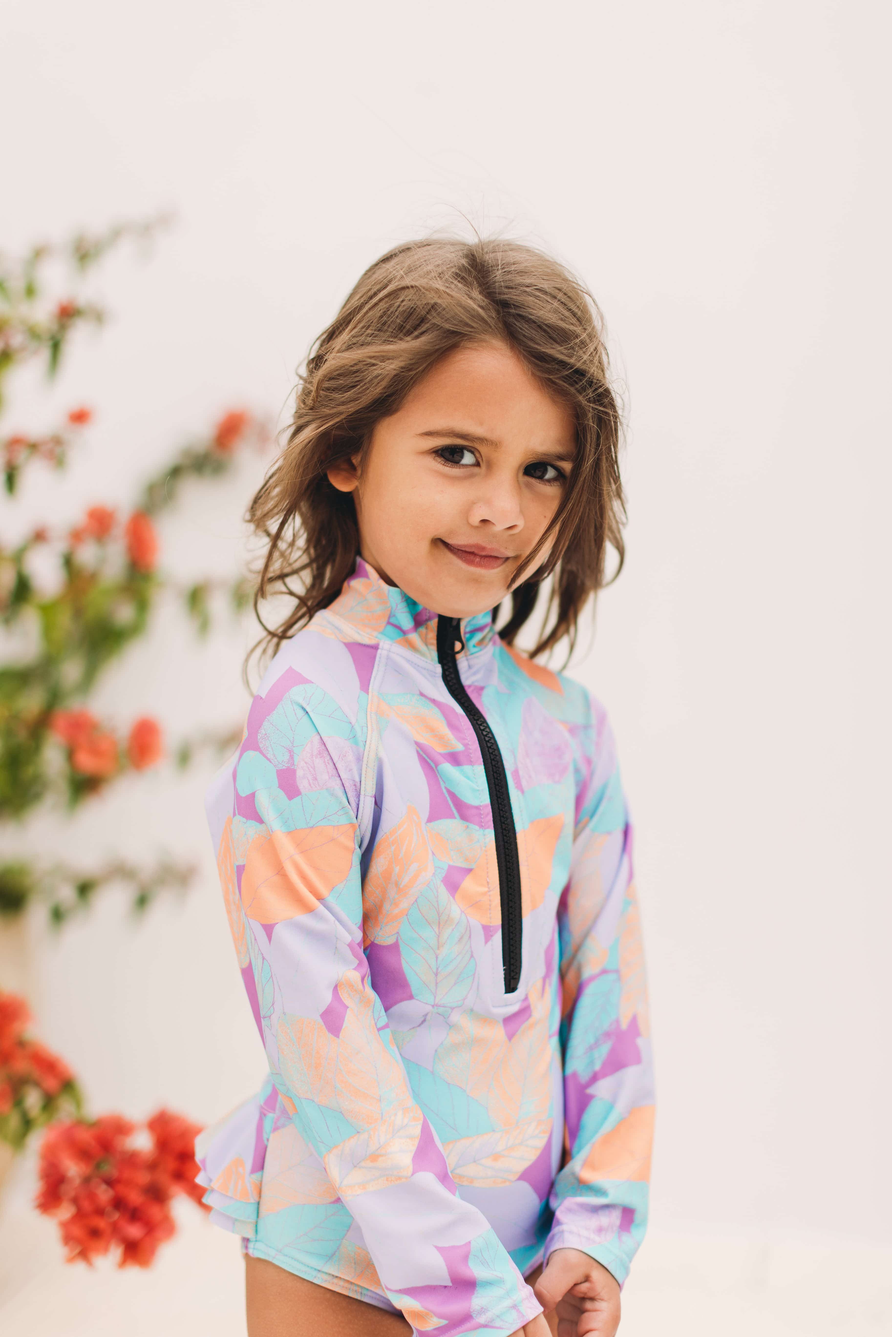 Mini Blake Surfsuit  FINAL SALE -  Pretty Petal