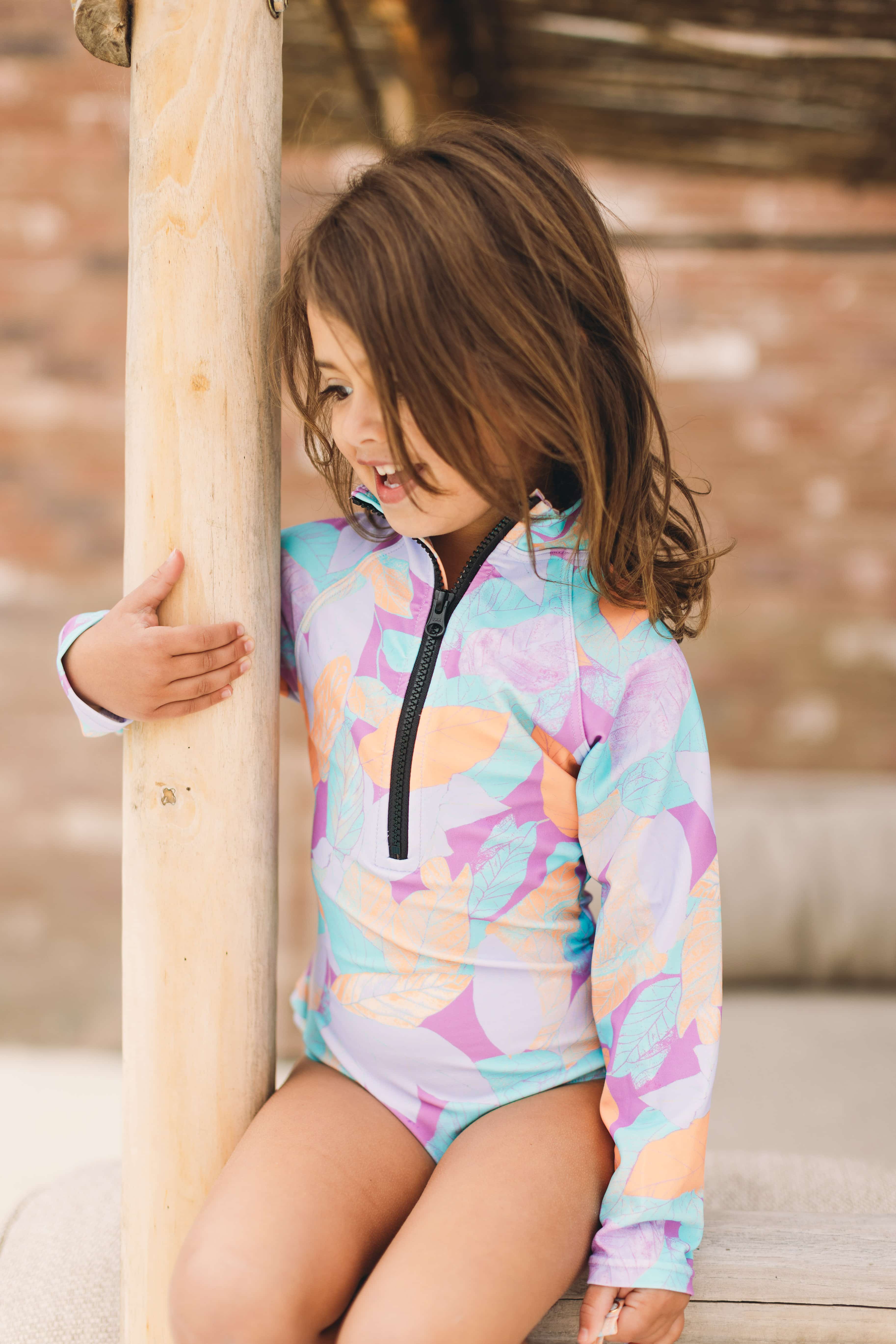 Mini Blake Surfsuit  FINAL SALE -  Pretty Petal