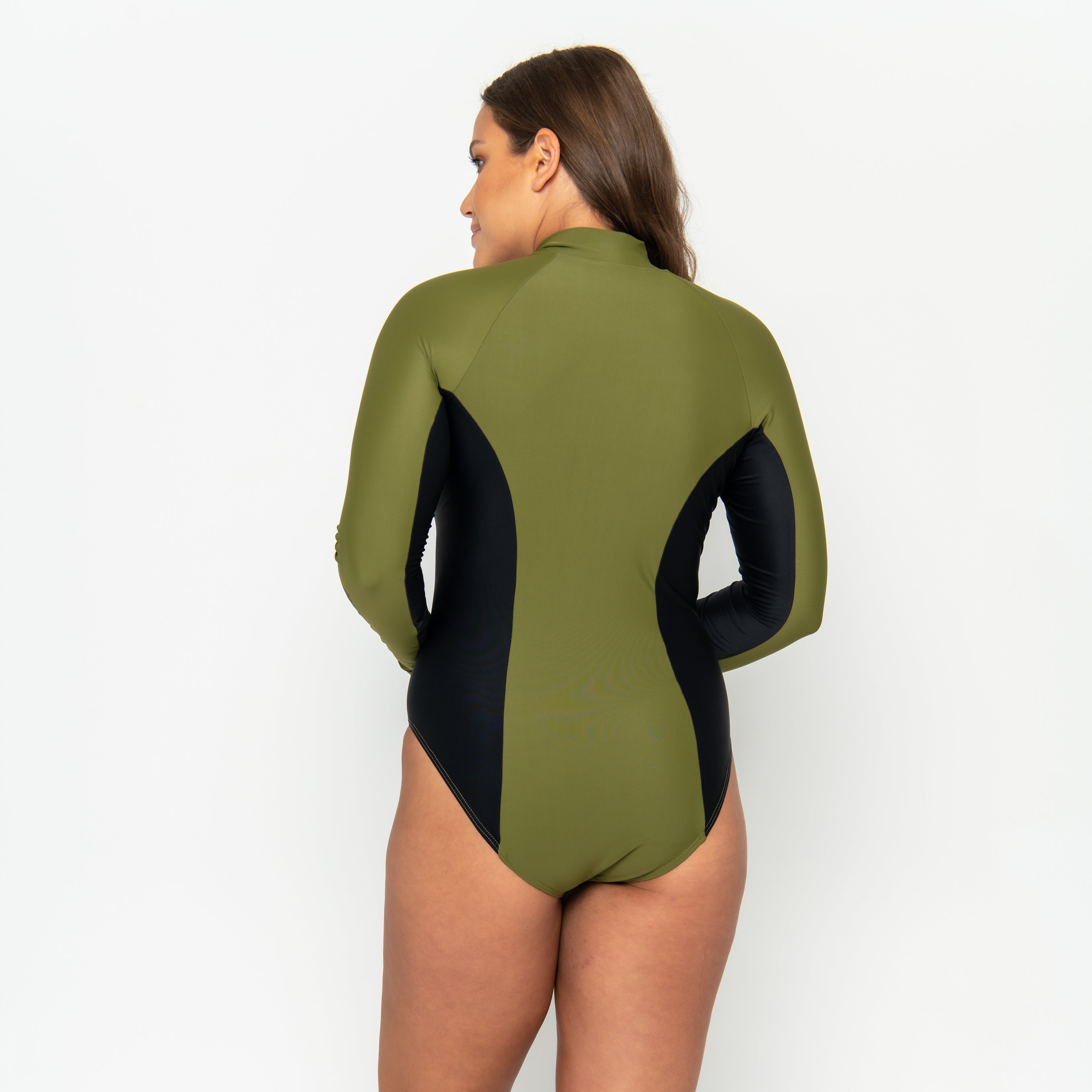 Blake Surfsuit Final Sale - Olive Martini