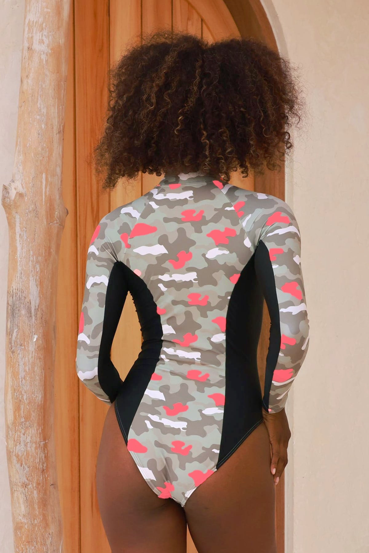 Blake Surfsuit Final Sale - Neon Camo