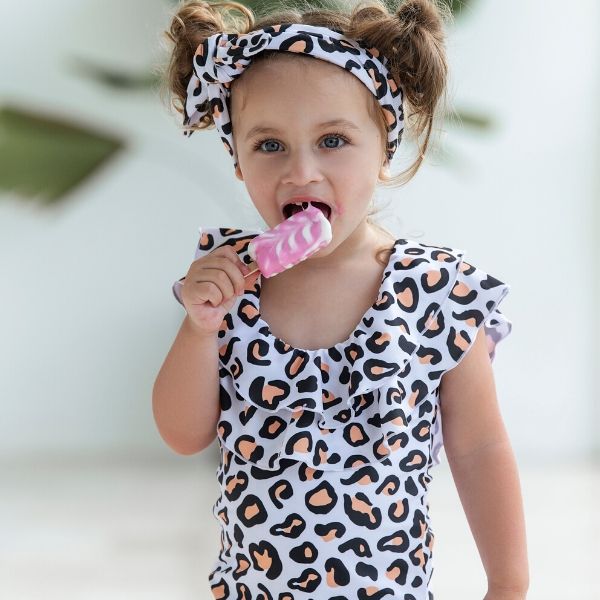 Mini Miranda One Piece - Safari Leopard