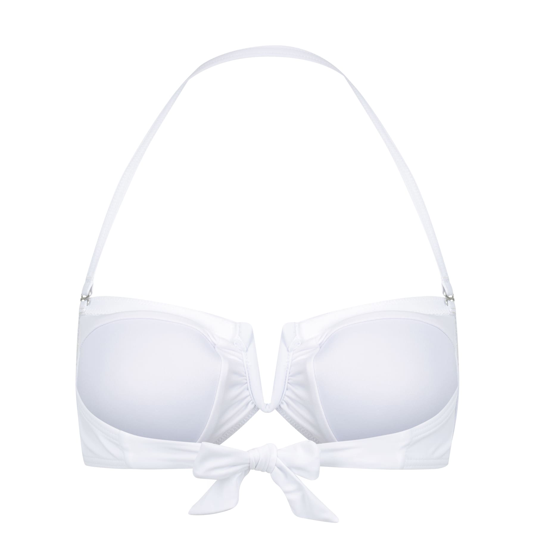 Scarlett Bandeau Top - Fresh White