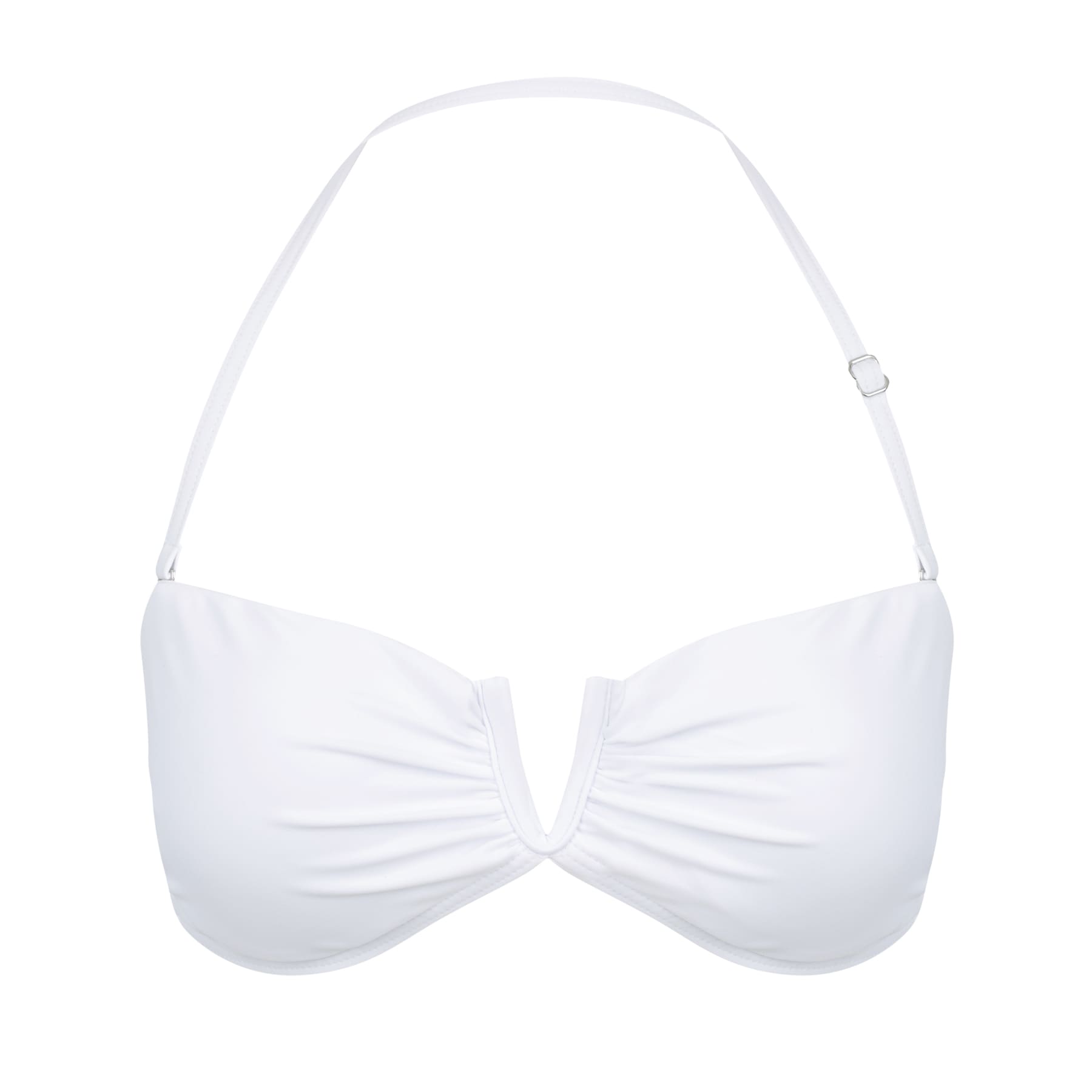 Scarlett Bandeau Top - Fresh White