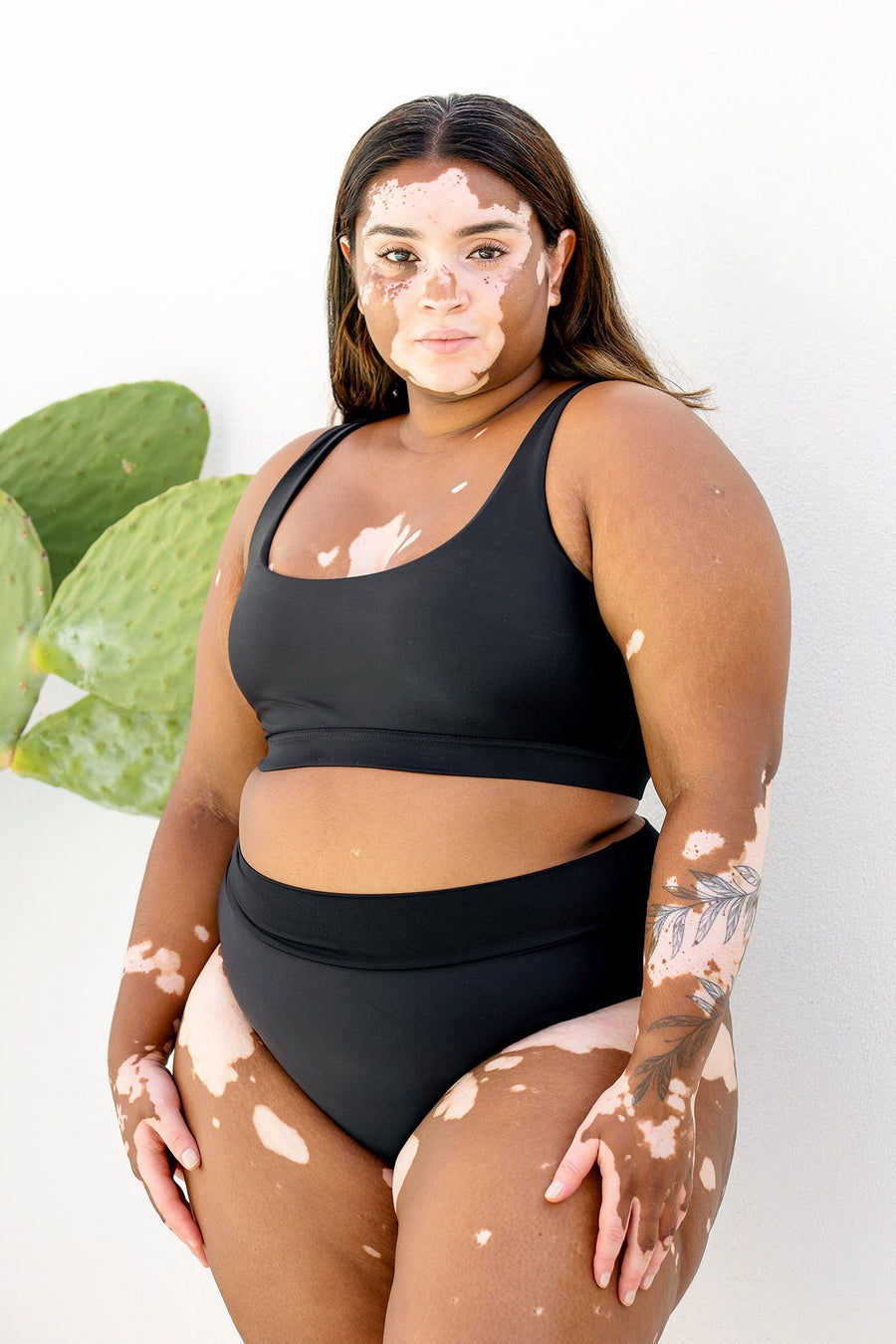 Ginger Bikini Bottom - Black on Black