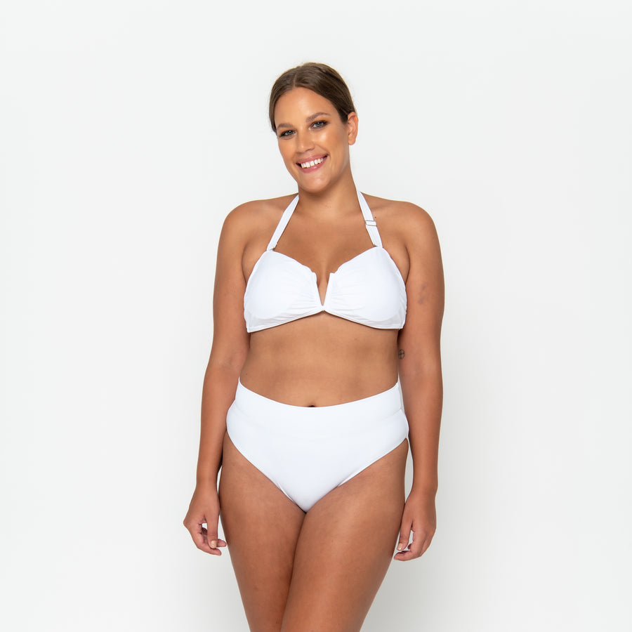 Ginger Bikini Bottom - Fresh White