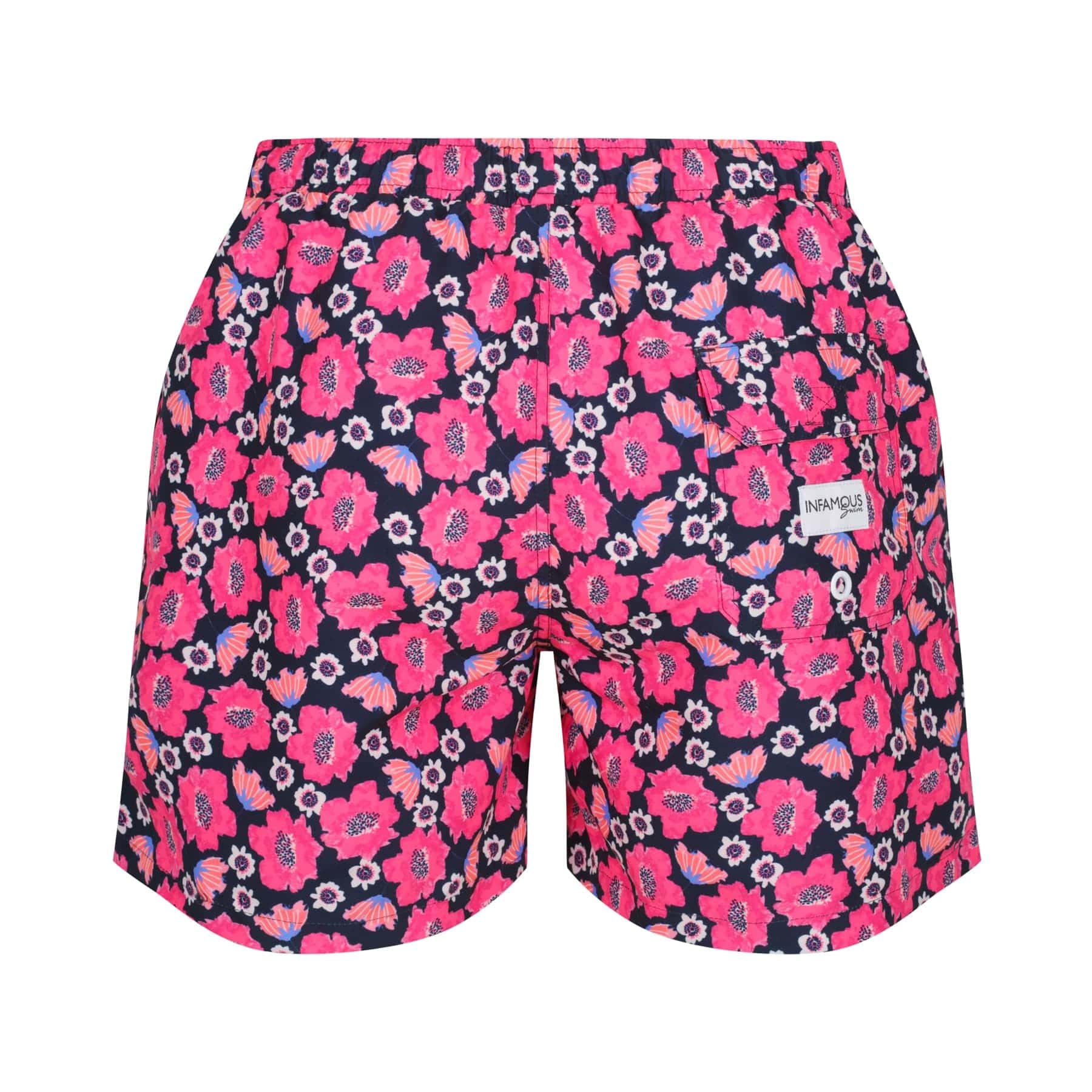 Hank Board Shorts Final Sale - Navy Poppy