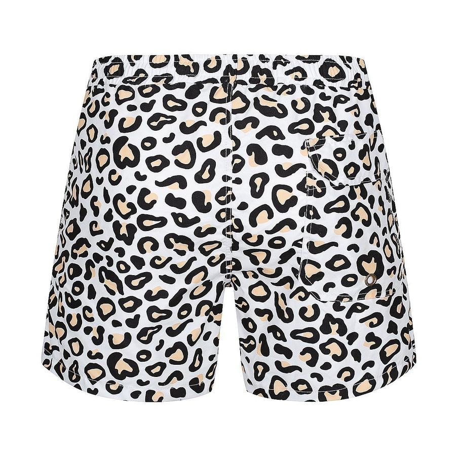 Hank Board Shorts - Safari Leopard