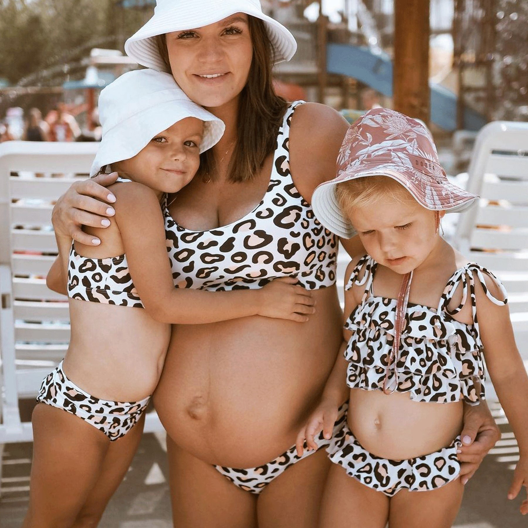 Mini Poppy Bikini Set - Safari Leopard