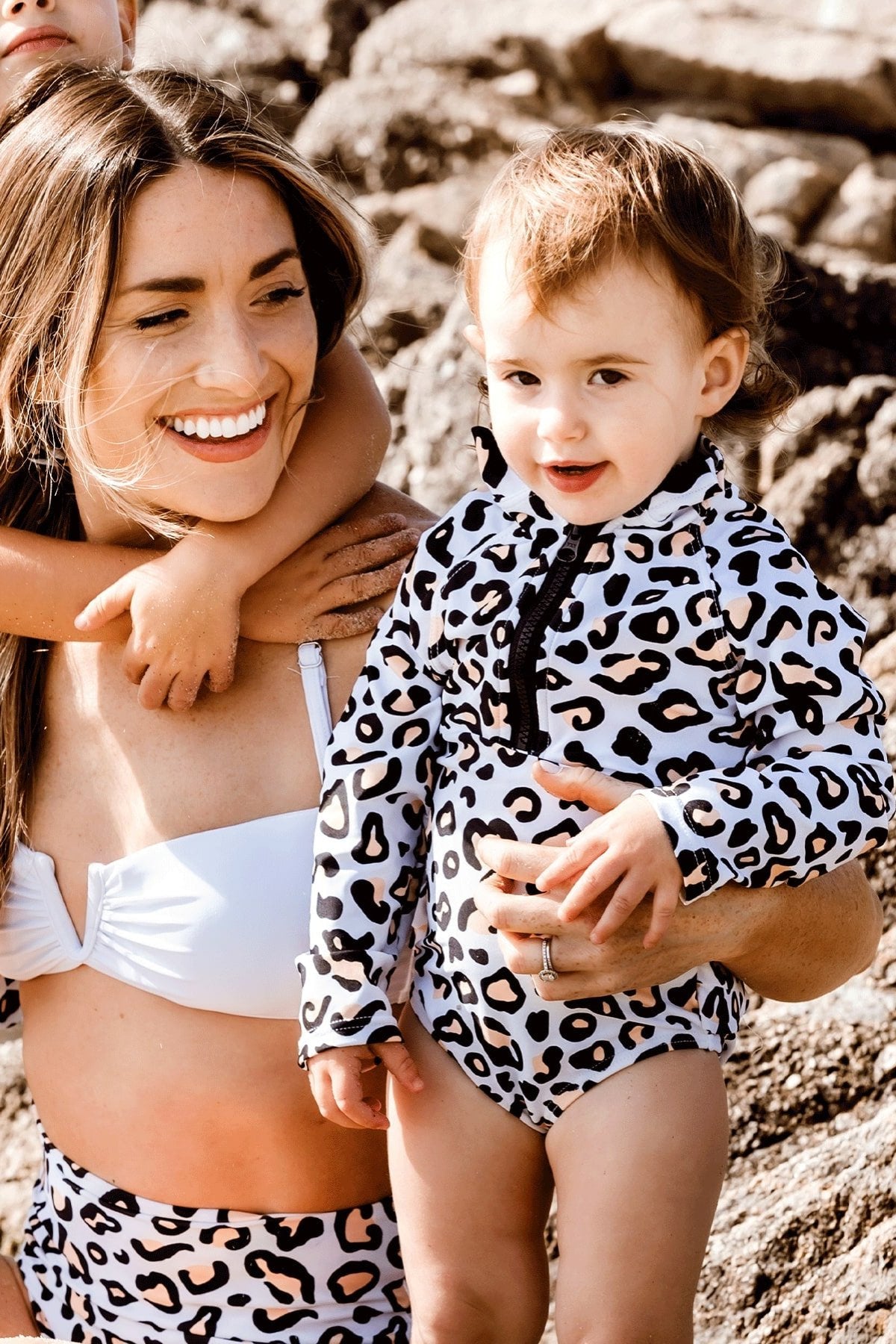 Infamous Swim Mini Blake in Safari Leopard