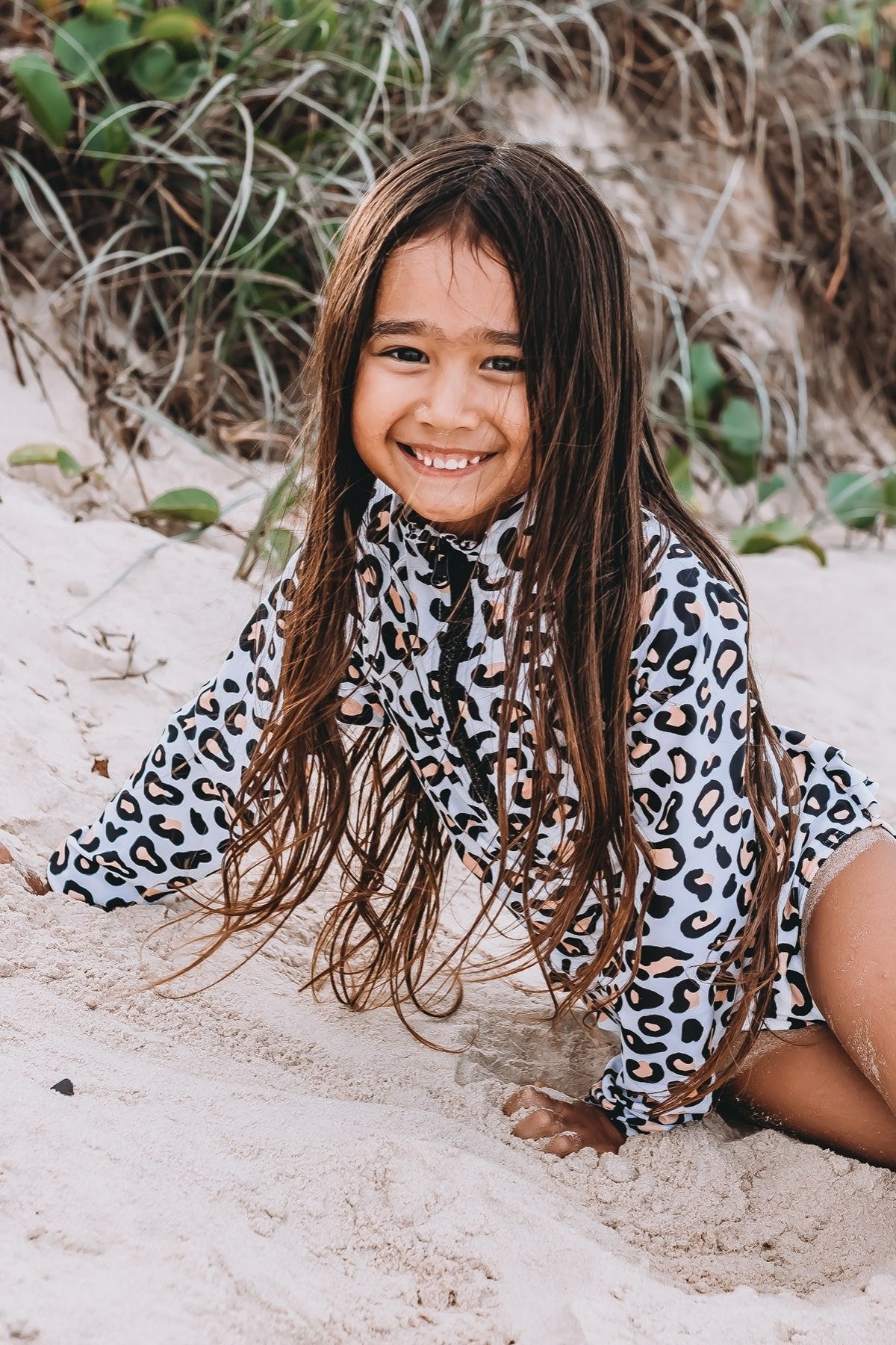 Infamous Swim Mini Blake in Safari Leopard