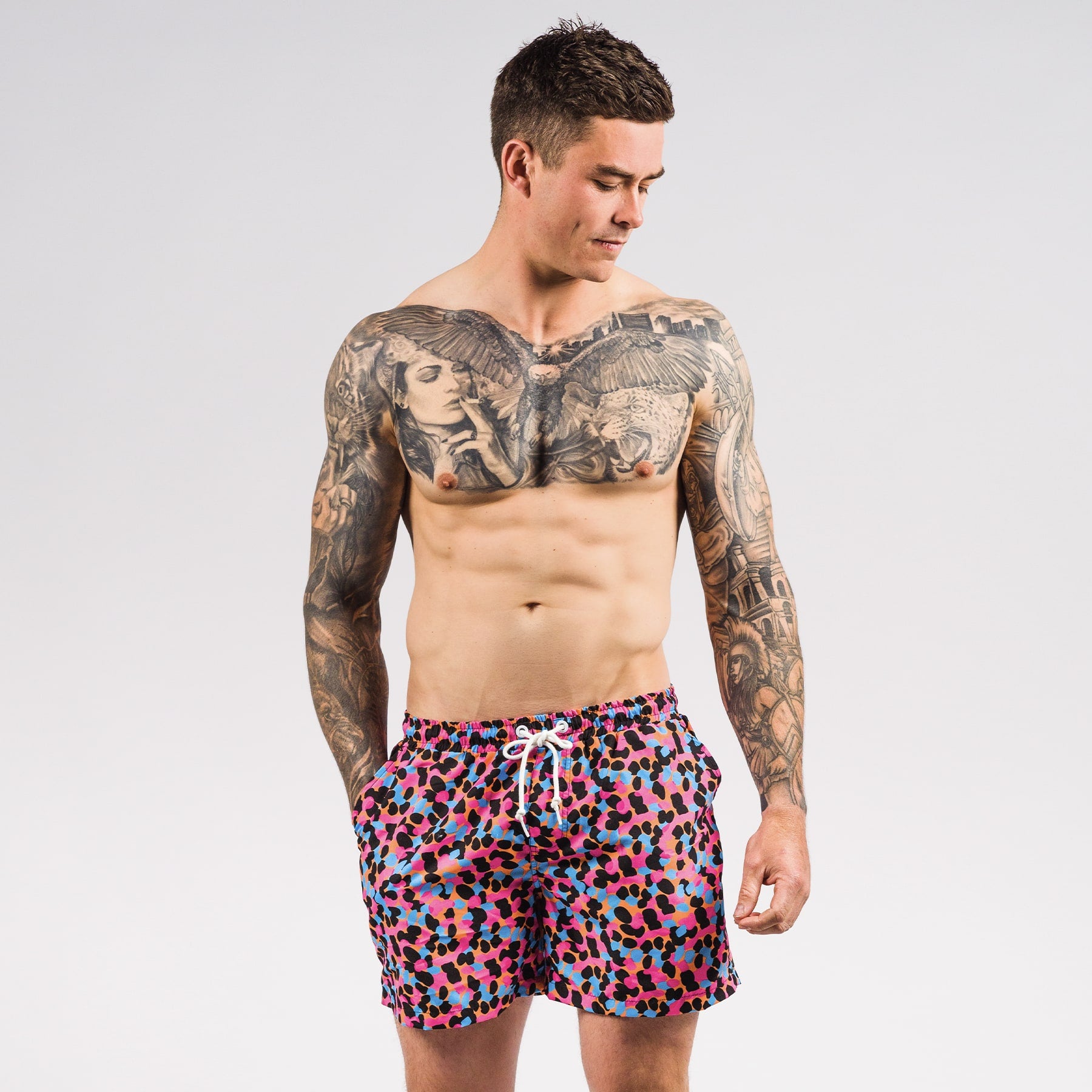 Hank Board Shorts Final Sale - Confetti