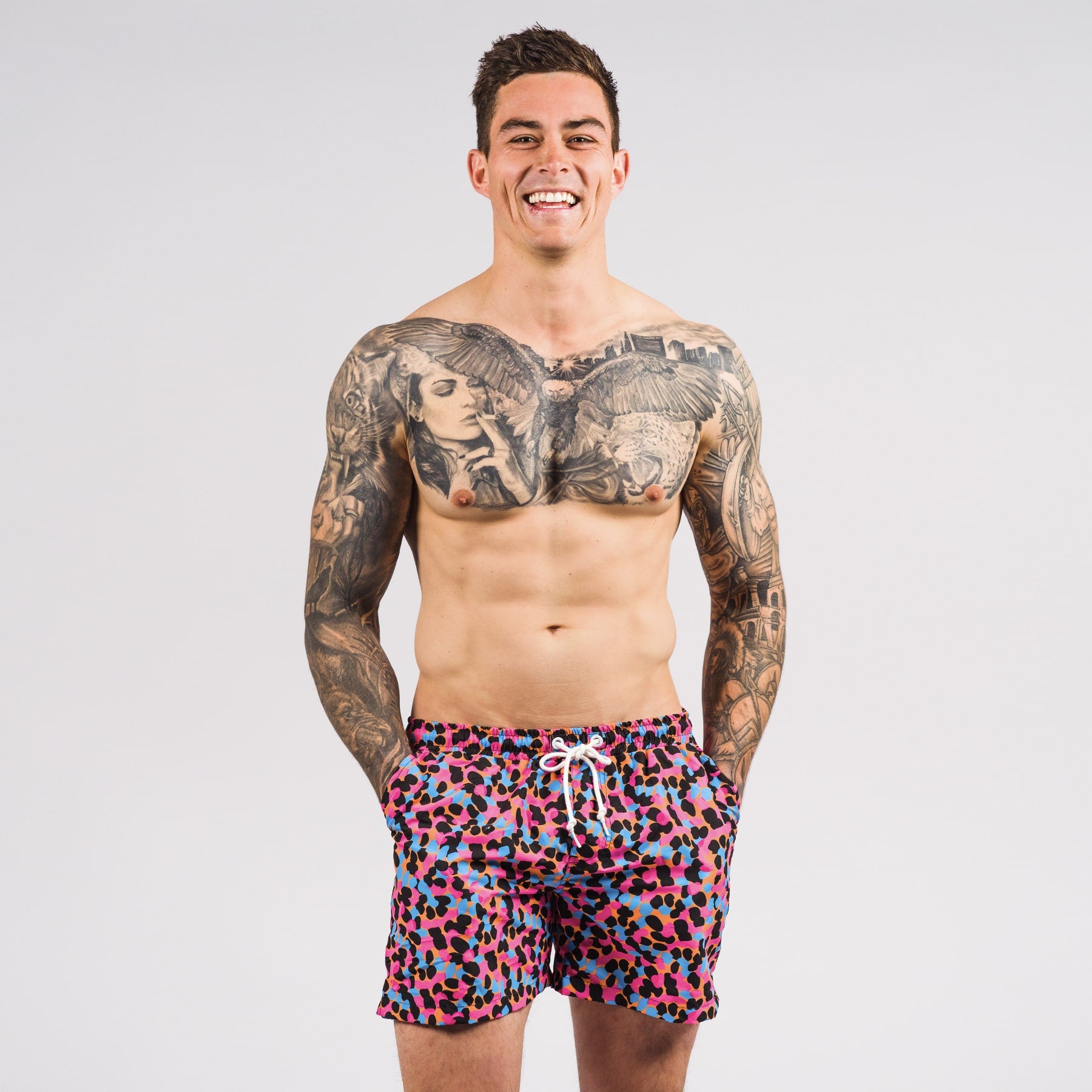 Hank Board Shorts Final Sale - Confetti