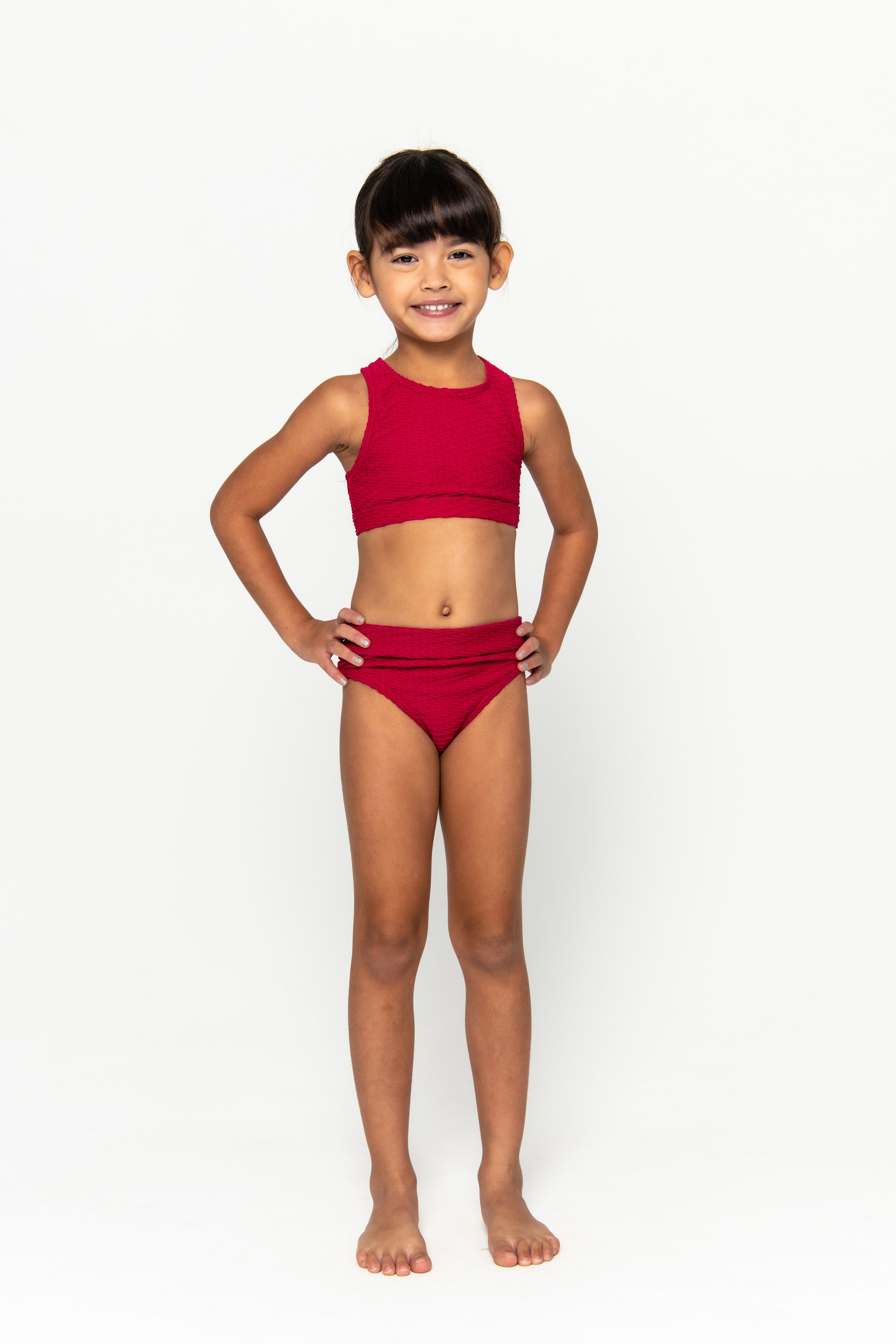 Mini Gia Bikini Set Final Sale - Ruby Waffle