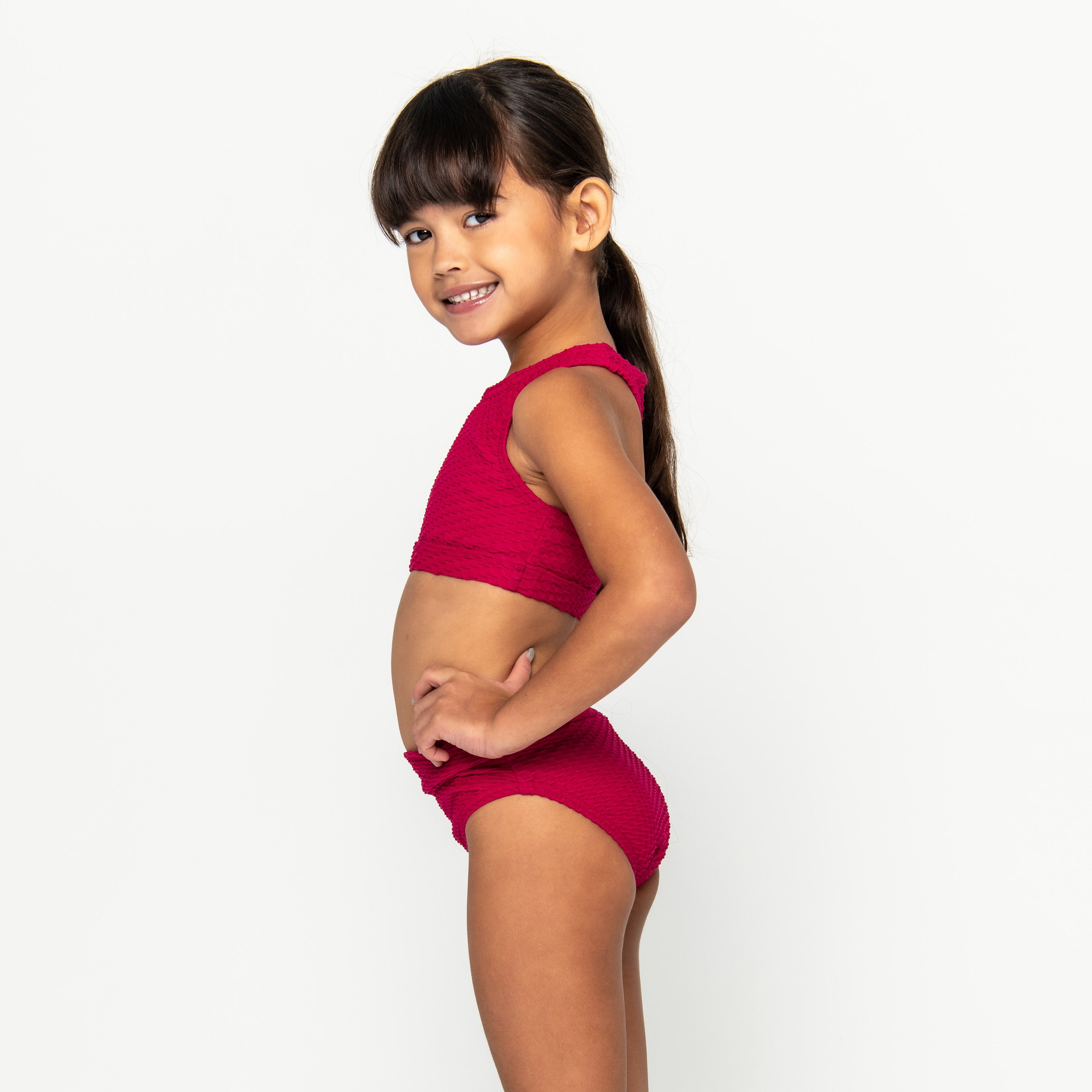 Mini Gia Bikini Set Final Sale - Ruby Waffle