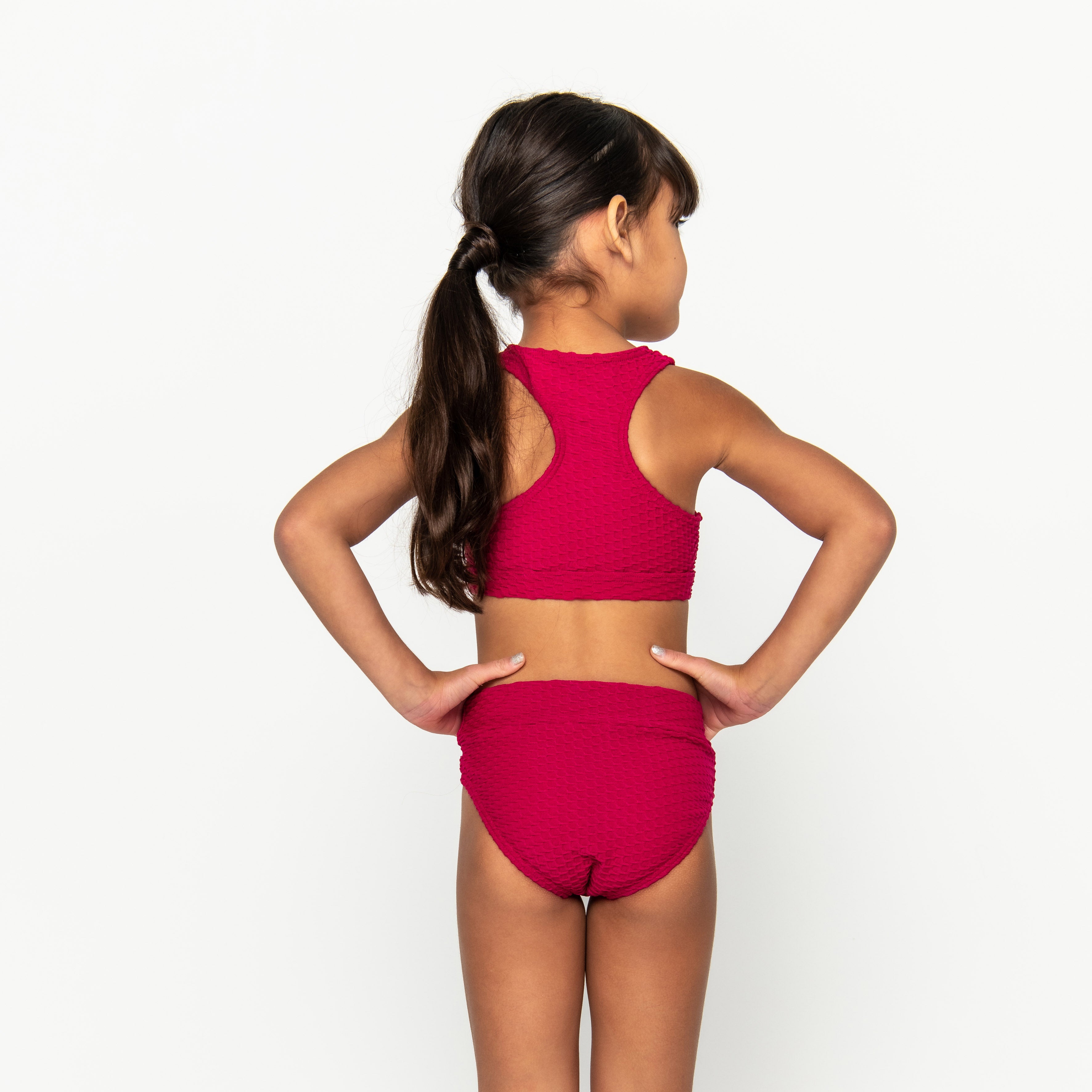 Mini Gia Bikini Set Final Sale - Ruby Waffle