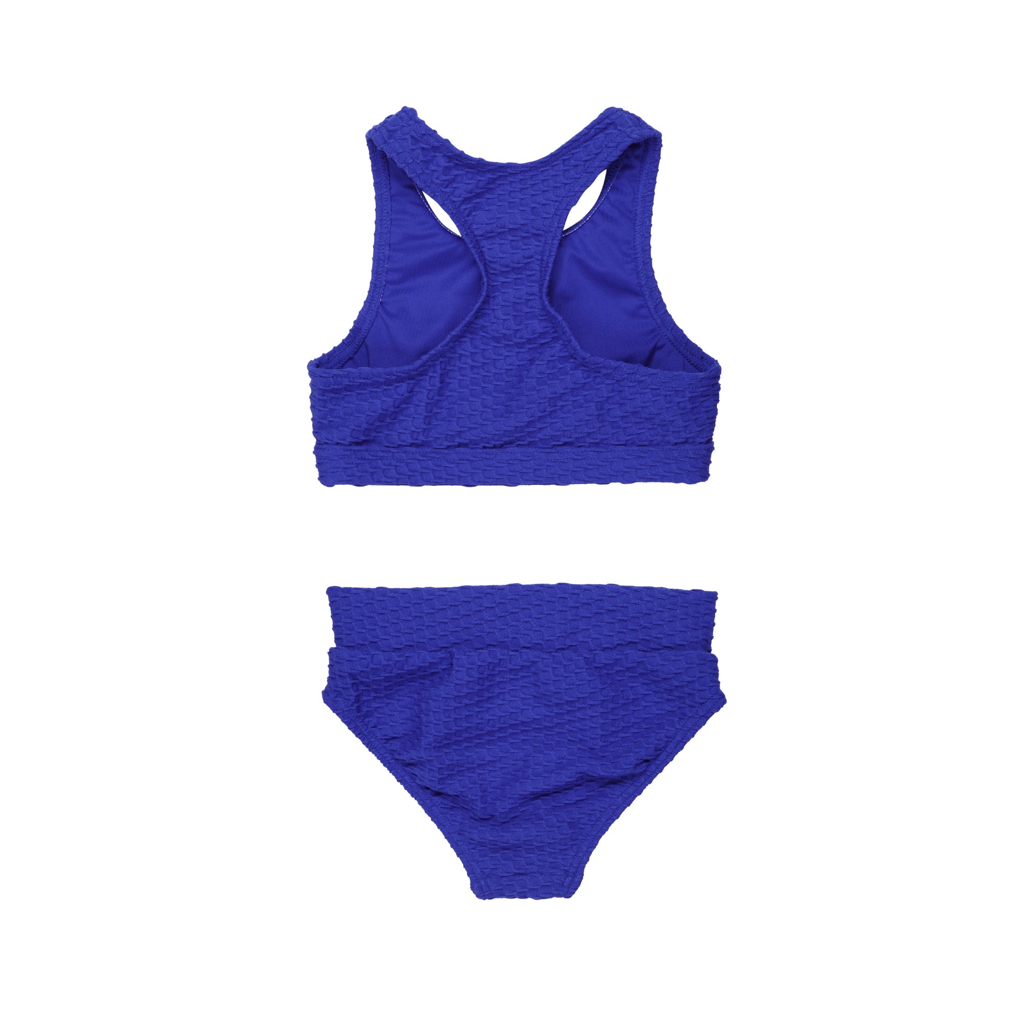 Mini Gia Bikini Set Final Sale - Sapphire Waffle