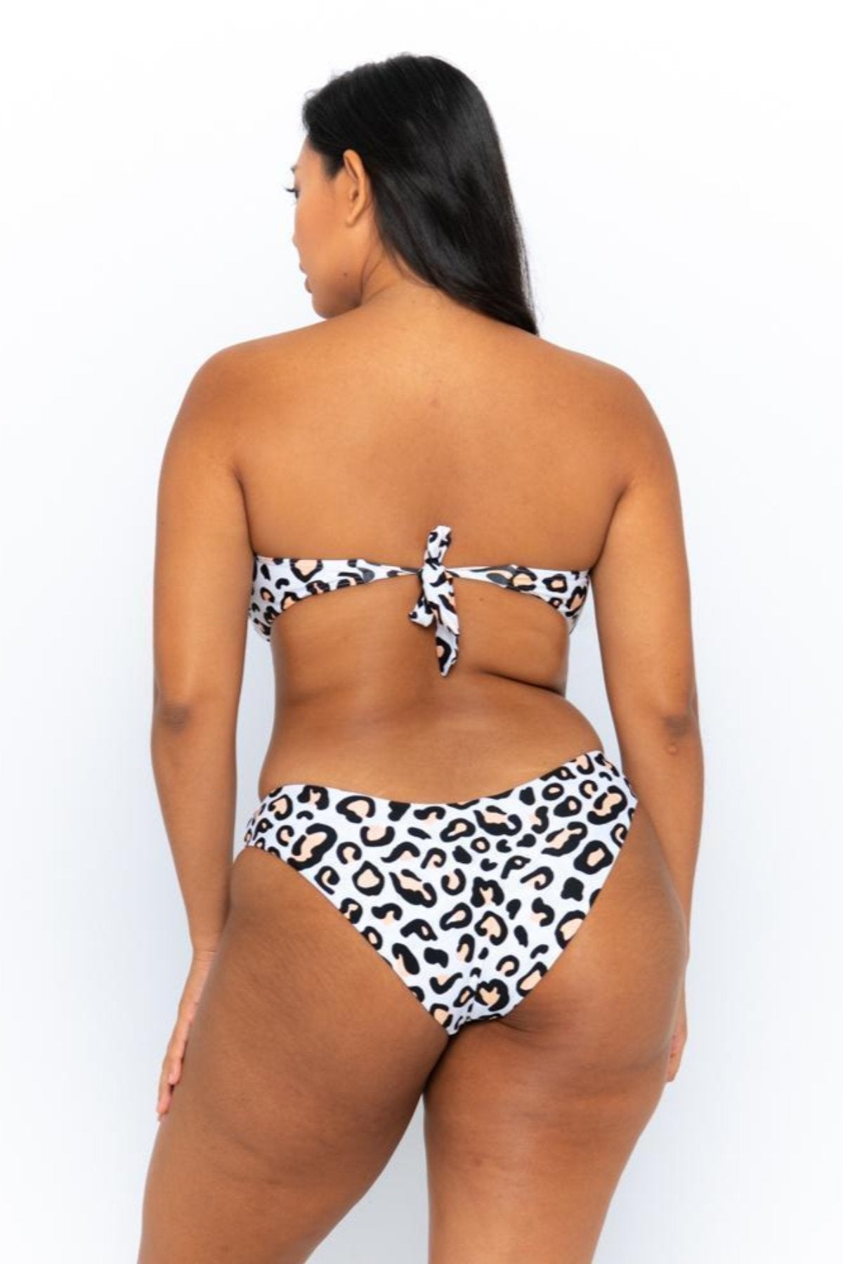 Infamous Swim Radar Bikini Bottom in Safari Leopard