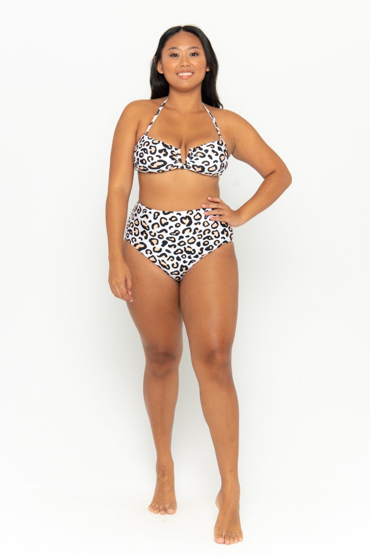 Infamous Swim Sadie Bikini Bottom in Safari Leopard