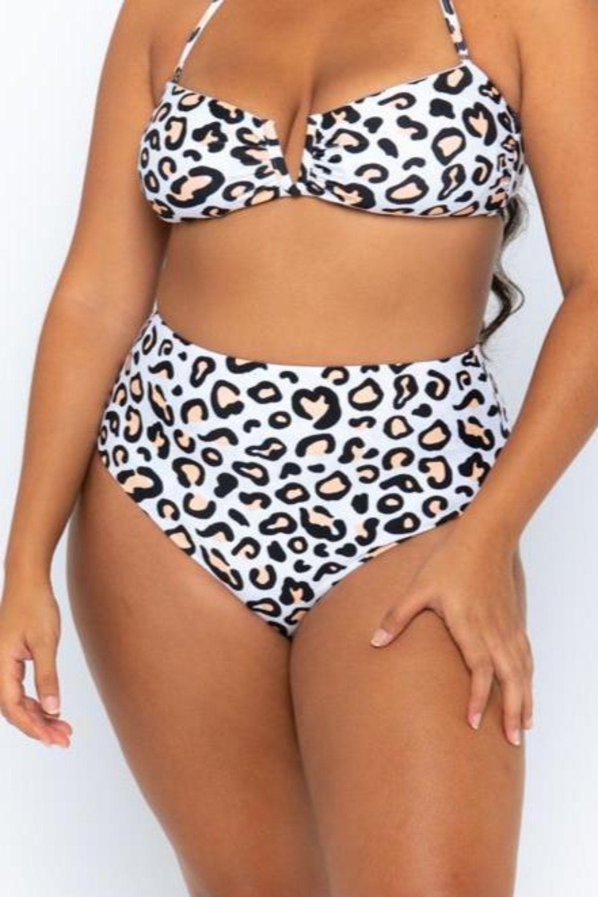 Infamous Swim Sadie Bikini Bottom in Safari Leopard