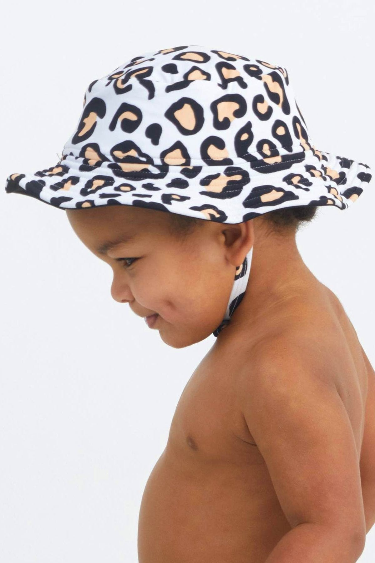 Infamous Swim Daisy Swim Hat in Safari Leopard