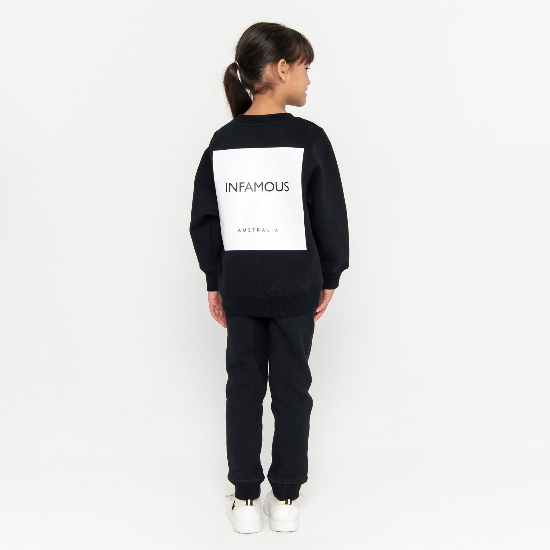 Mini Squared Up Sweatshirt Final Sale - Black