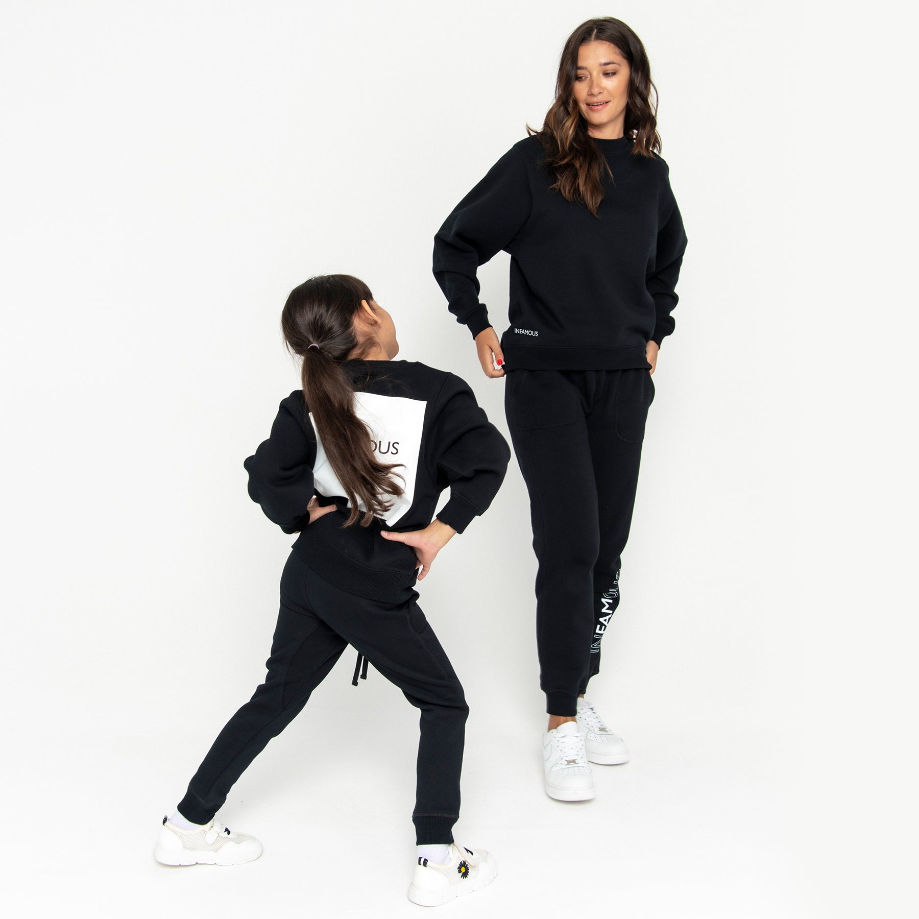 Mini Squared Up Sweatshirt Final Sale - Black