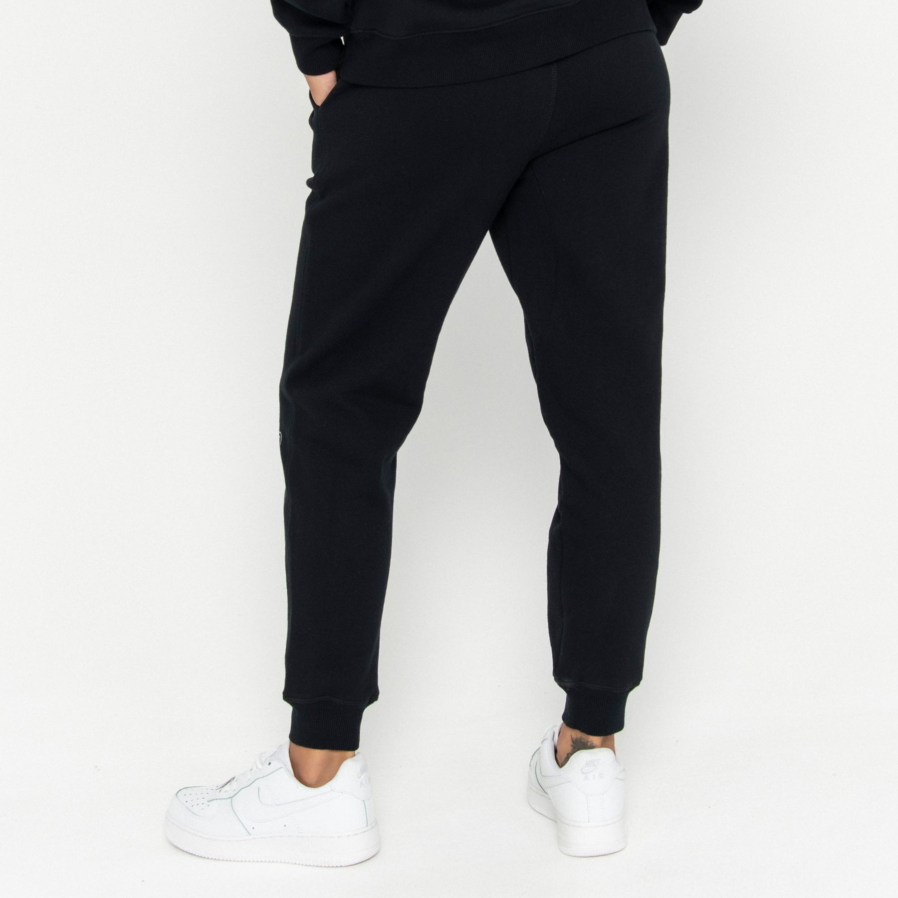 Track Pant Logo Final Sale - Black