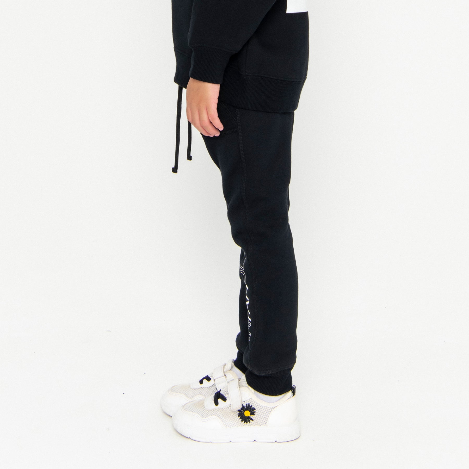 Mini Track Pant Logo Final Sale - Black