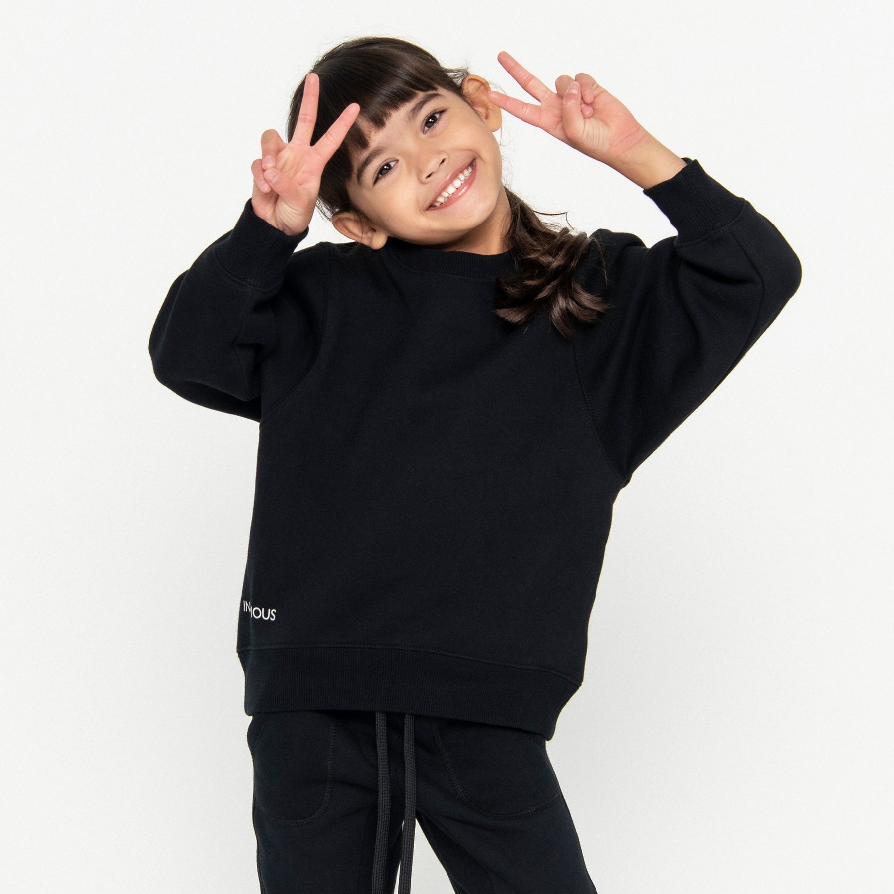 Mini Squared Up Sweatshirt Final Sale - Black