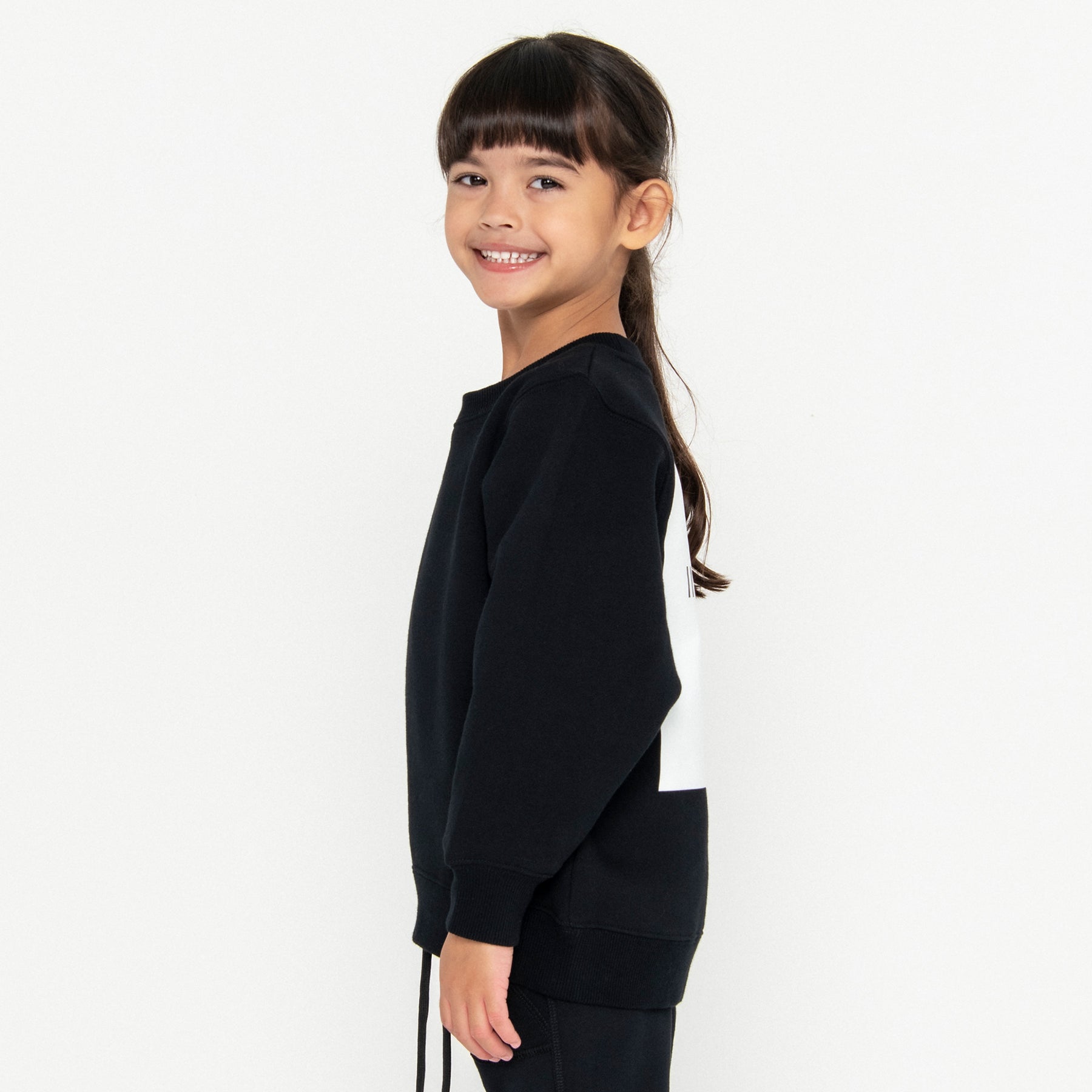 Mini Squared Up Sweatshirt Final Sale - Black