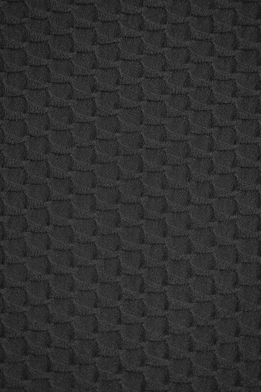 Lola Triangle Top - Black Waffle
