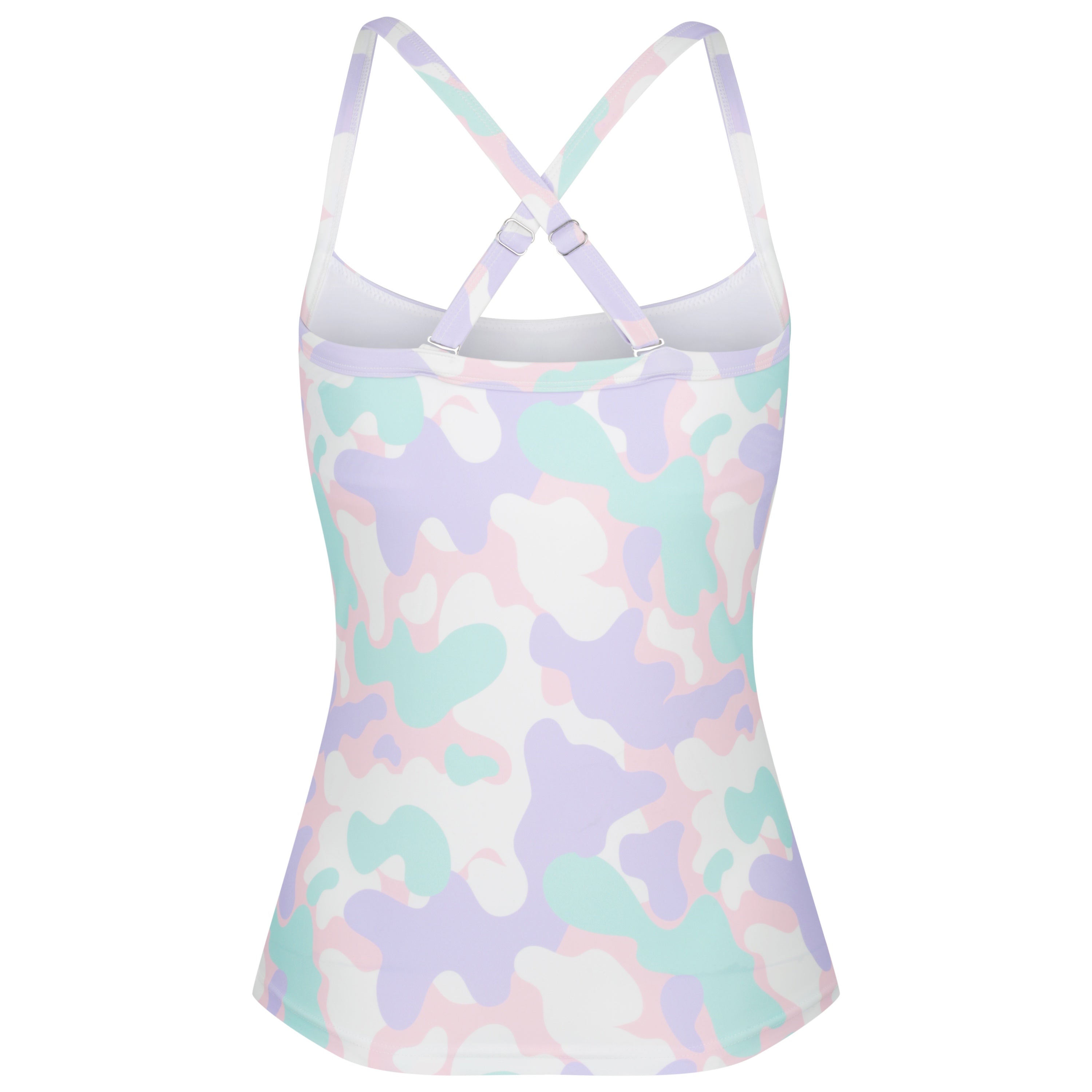 Giselle Tankini Top FINAL SALE - Pastel Camo