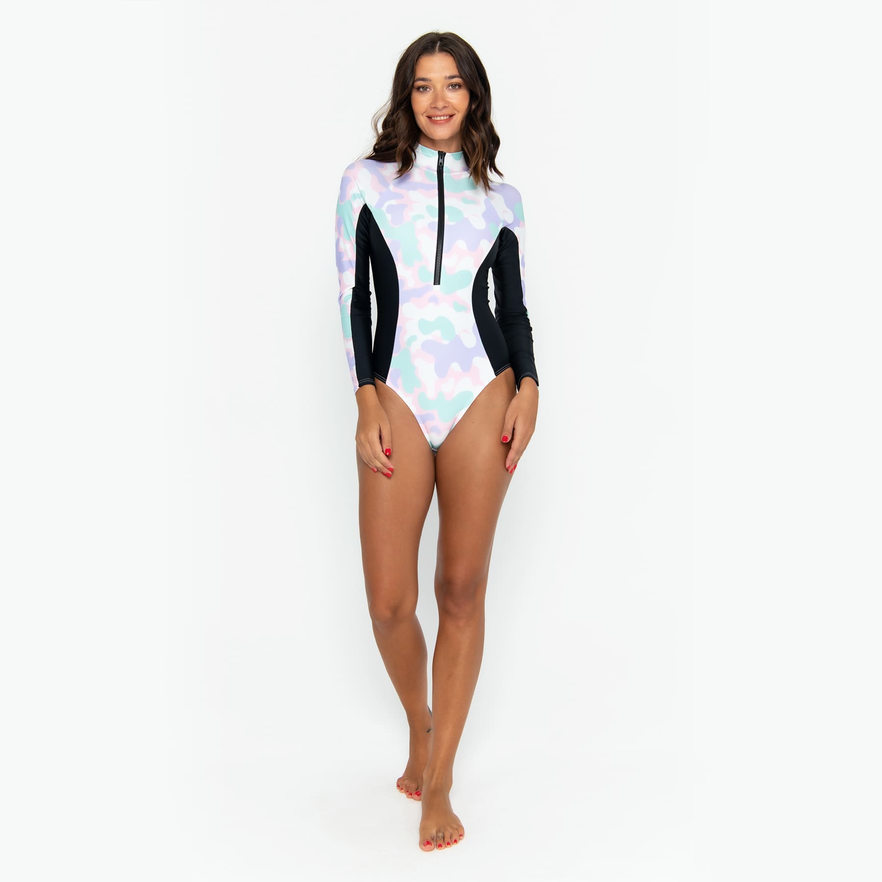 Blake Surfsuit Final Sale - Pastel Camo