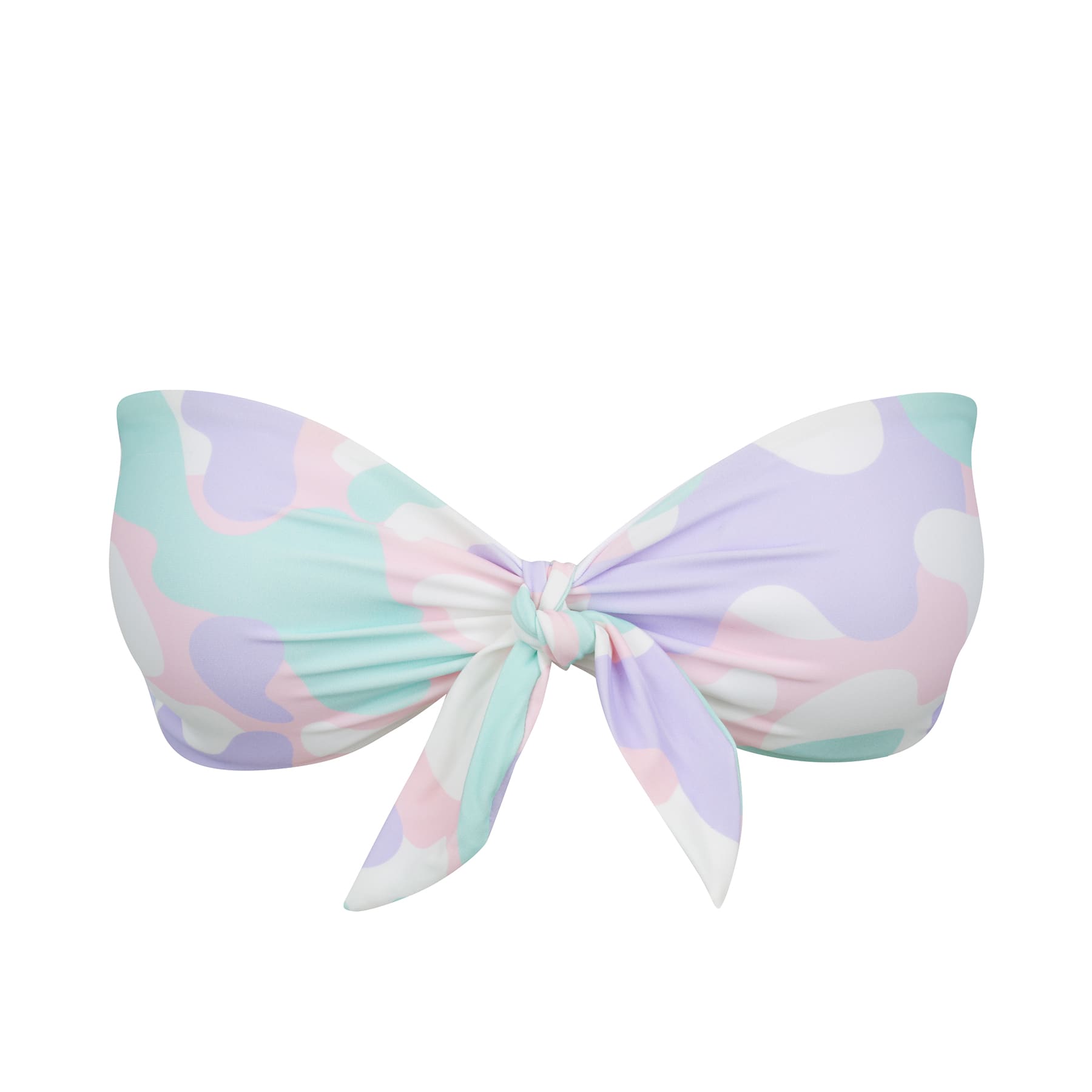 Carrie Bandeau Top FINAL SALE - Pastel Camo