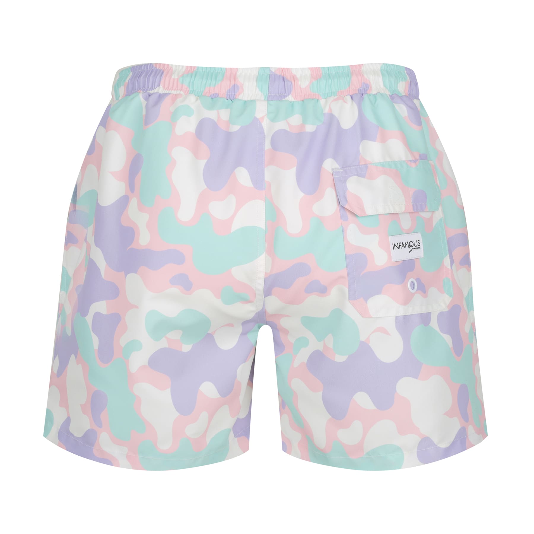 Hank Board Shorts Final Sale - Pastel Camo