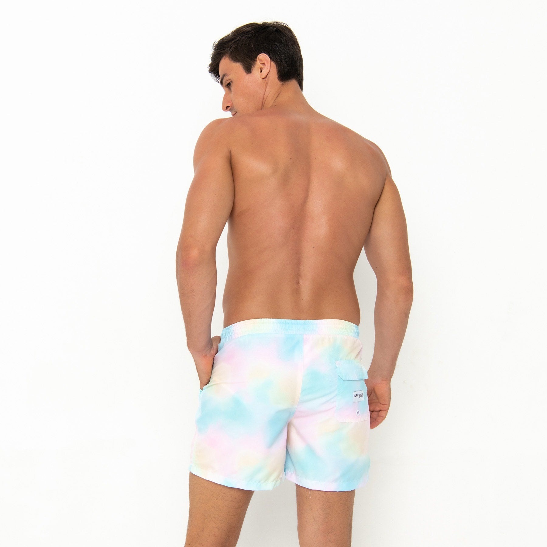 Hank Board Shorts Final Sale - Fairy Floss