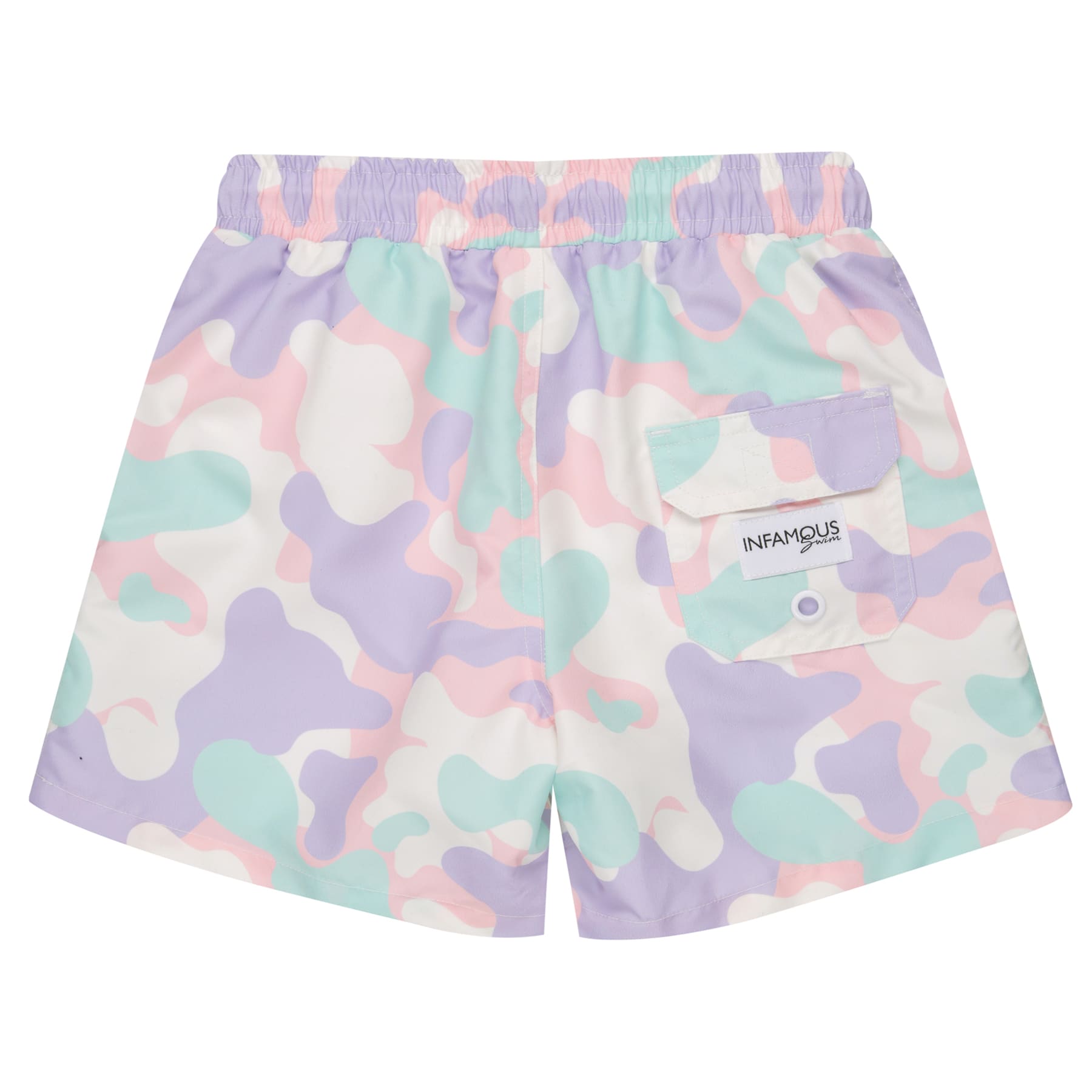 Mini Hank Board Shorts Final Sale - Pastel Camo