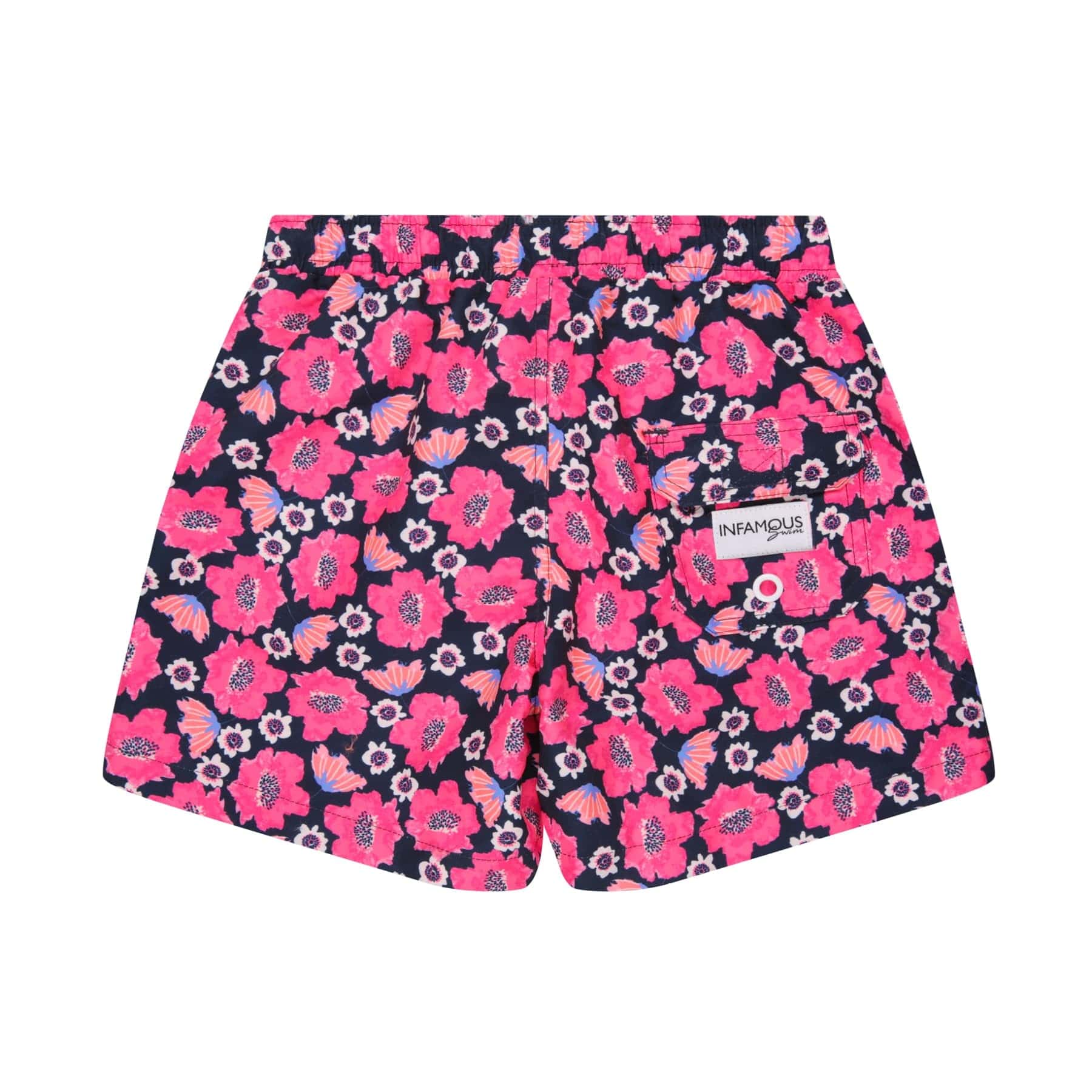 Mini Hank Board Shorts Final Sale - Navy Poppy