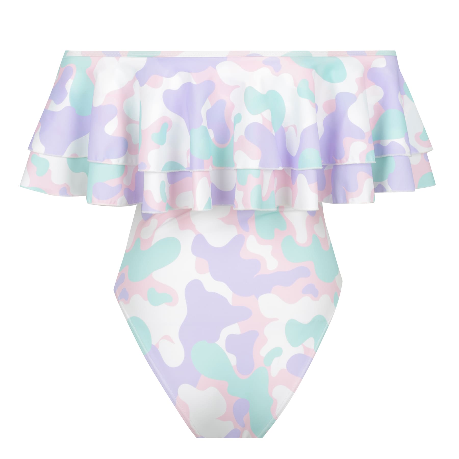 Miranda One Piece Final Sale - Pastel Camo