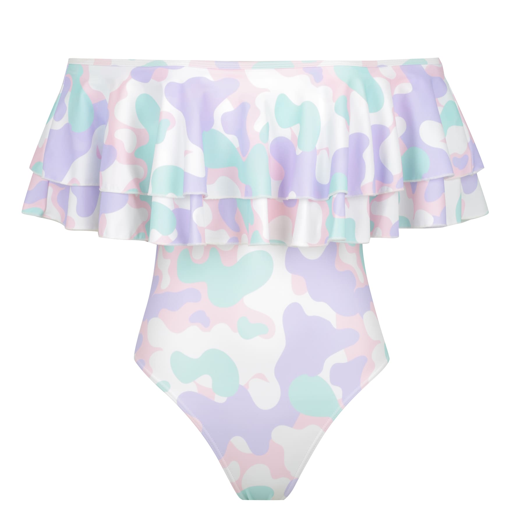 Miranda One Piece Final Sale - Pastel Camo