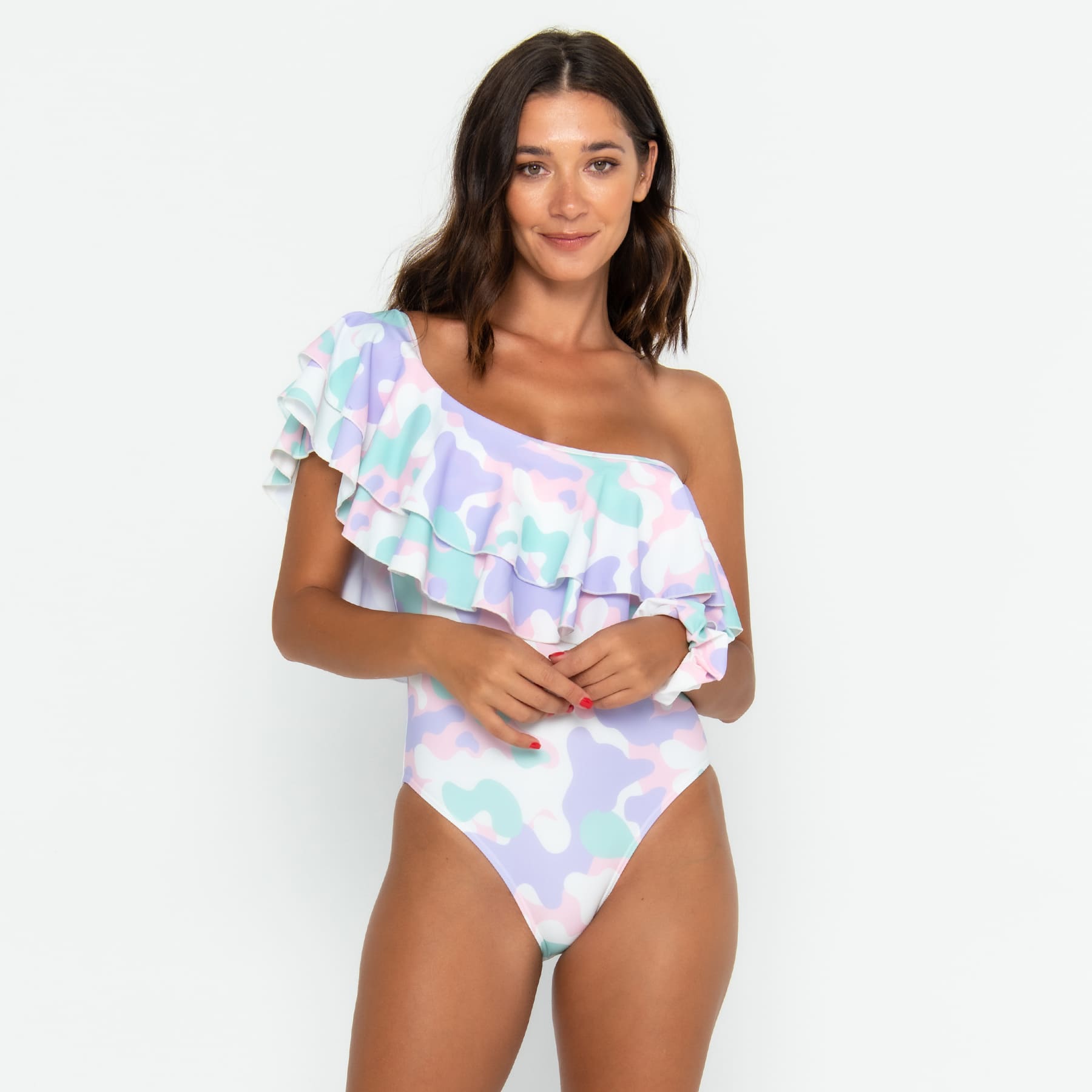 Miranda One Piece Final Sale - Pastel Camo