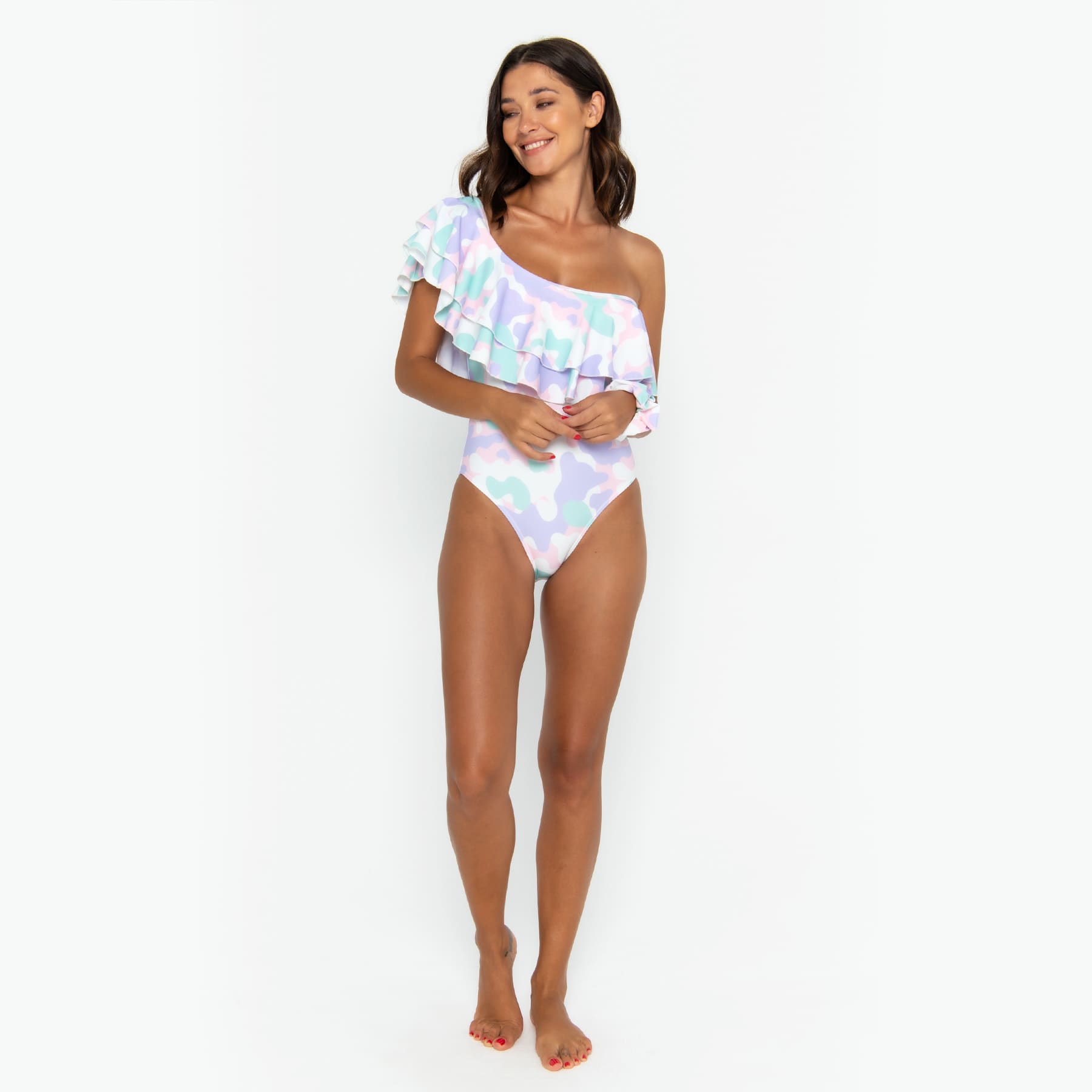 Miranda One Piece Final Sale - Pastel Camo