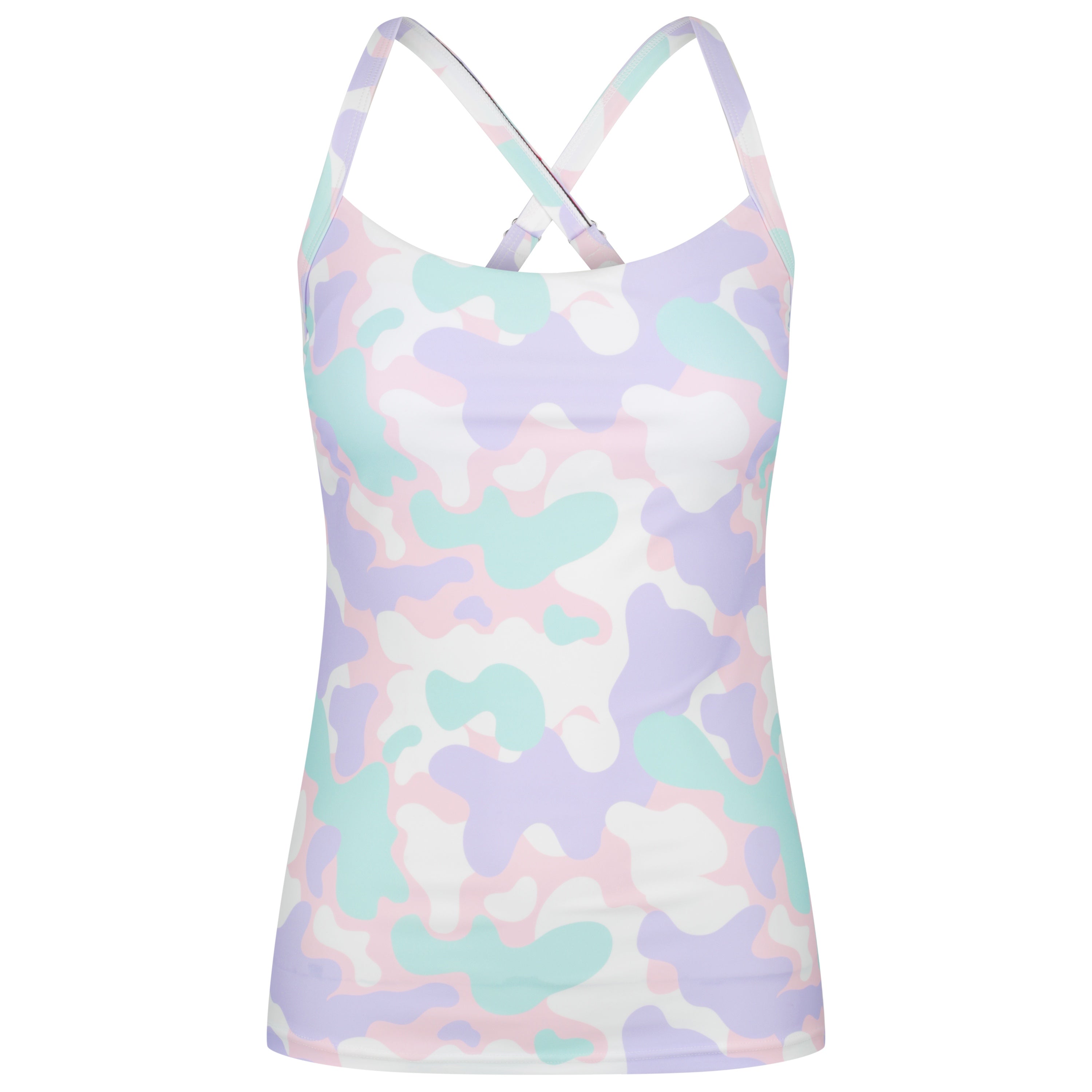 Giselle Tankini Top FINAL SALE - Pastel Camo