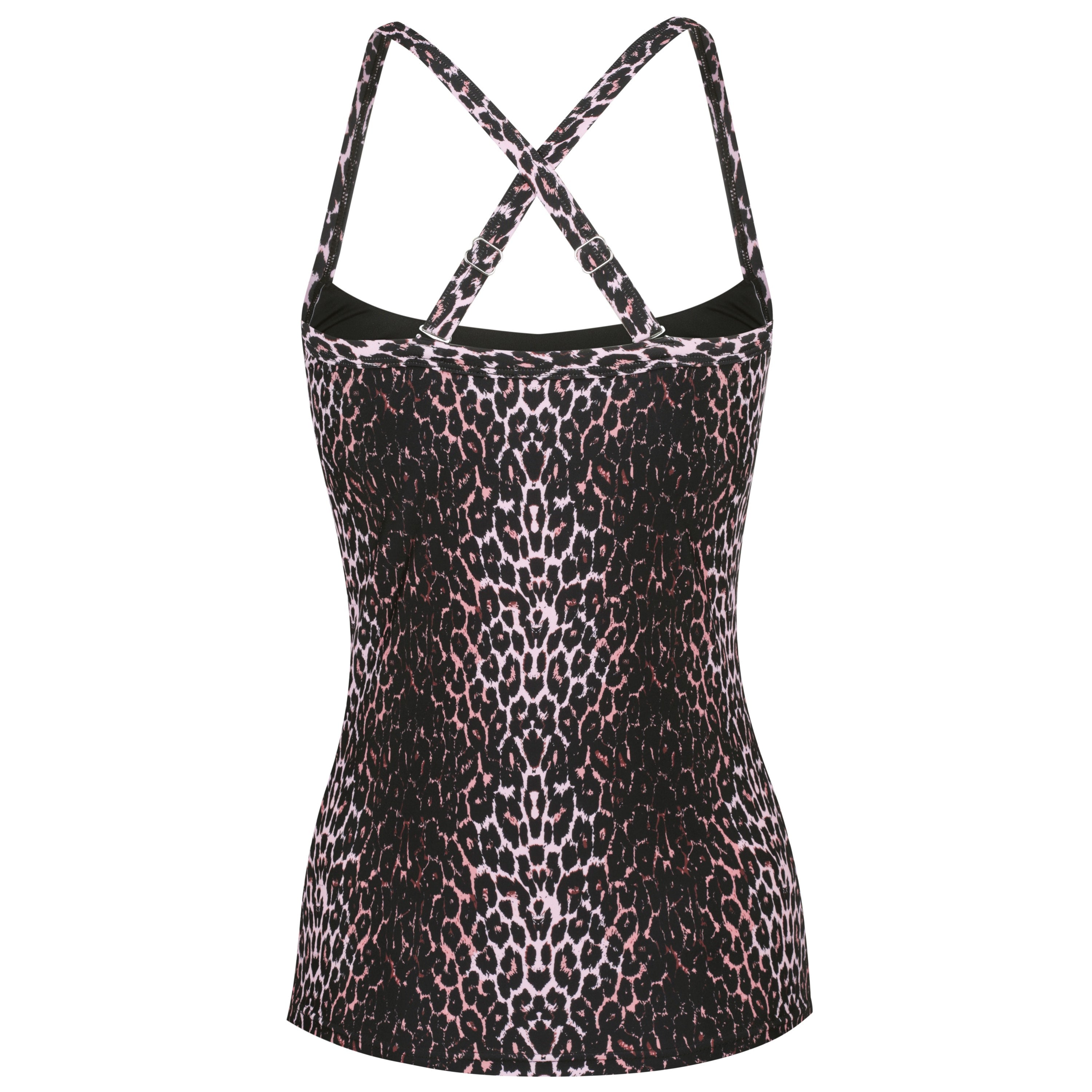 Giselle Tankini Top Final Sale - Kitty Leopard